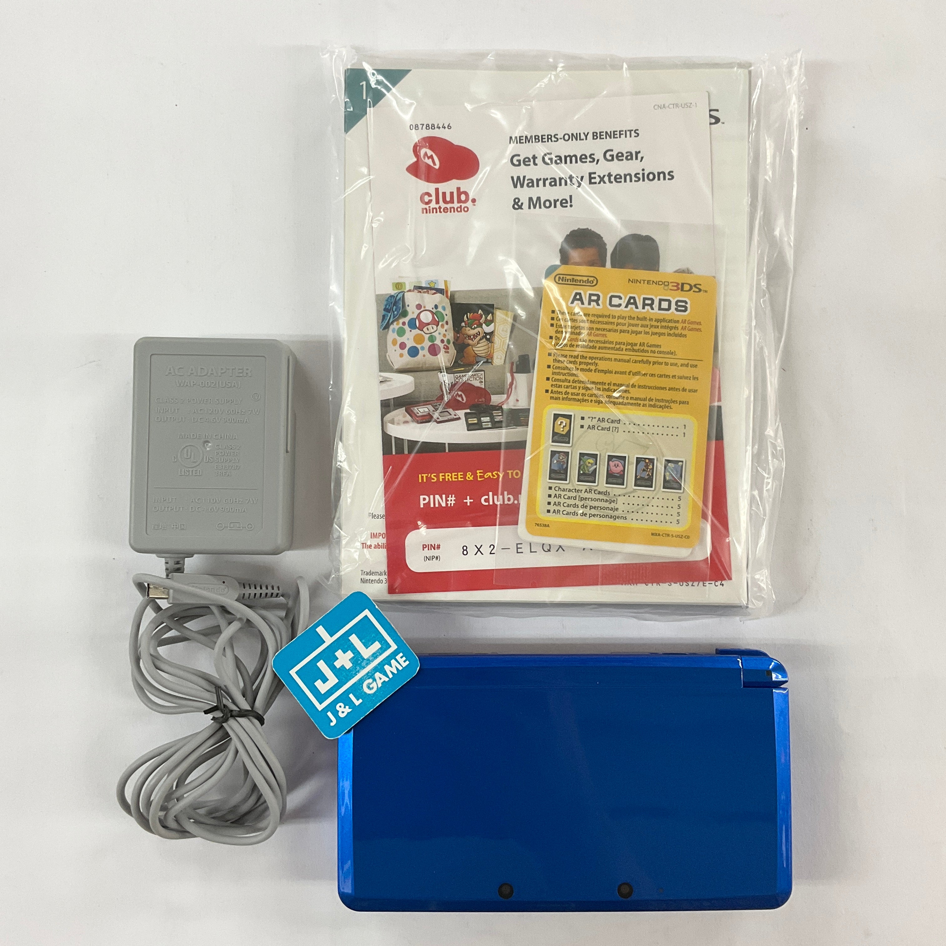 Nintendo 3DS Console (Cobalt Blue Luigi's Mansion: Dark Moon) - Nintendo 3DS [Pre-Owned] Consoles Nintendo   