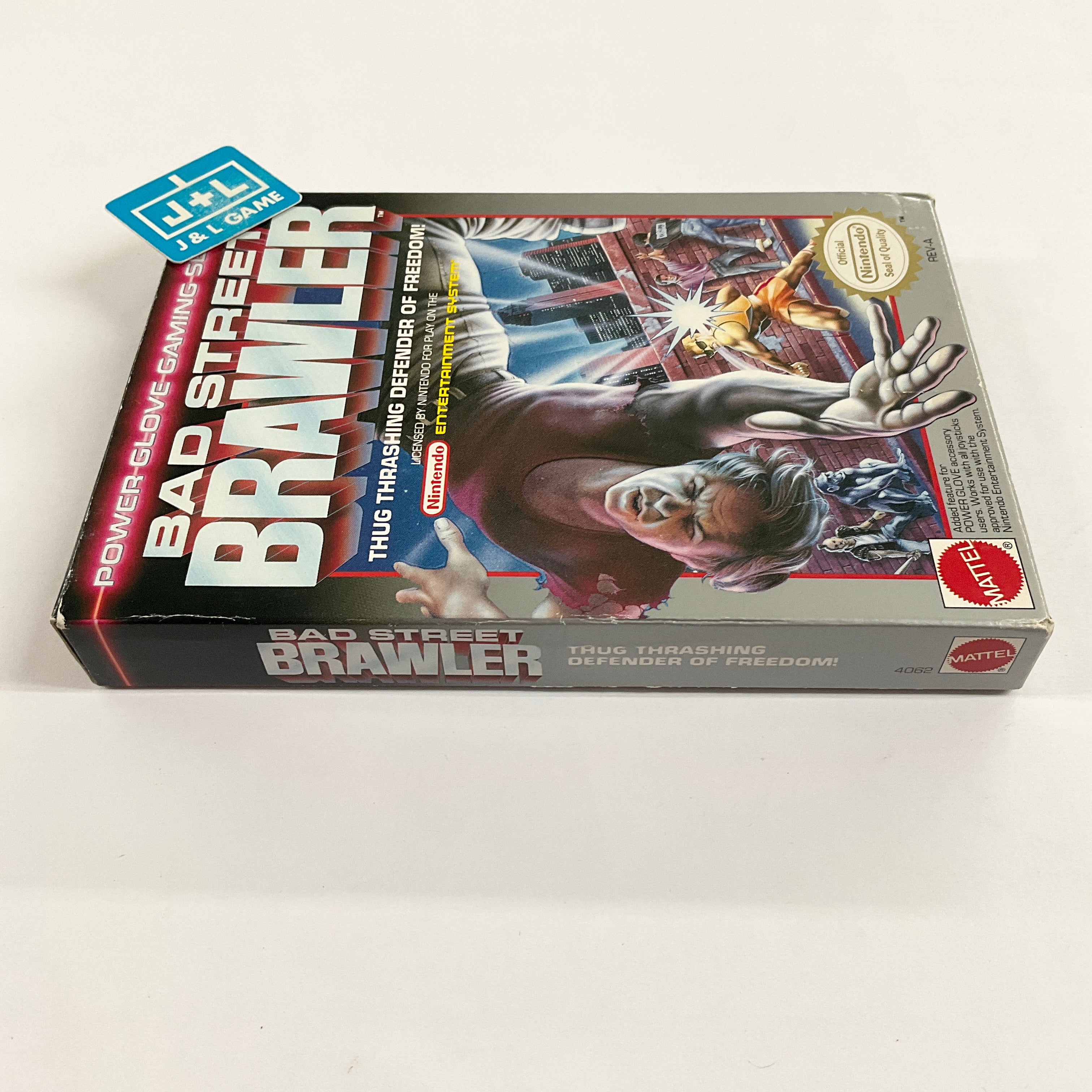 Bad Street Brawler - (NES) Nintendo Entertainment System [Pre-Owned] Video Games Mattel   