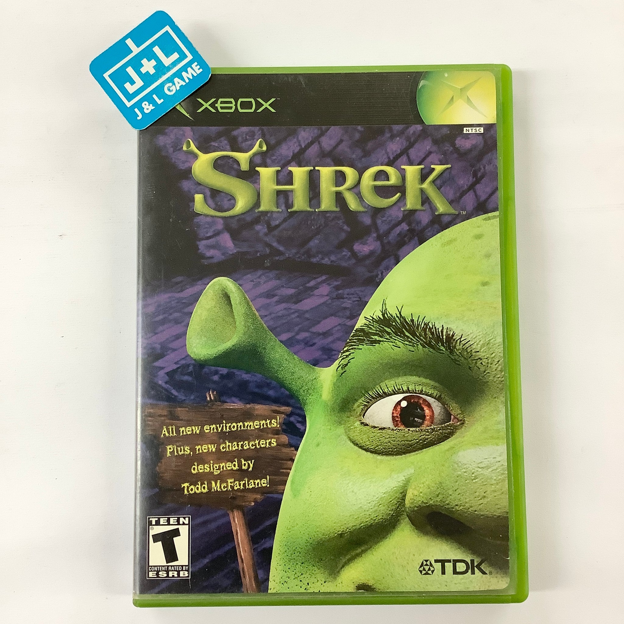 Shrek - (XB) Xbox [Pre-Owned] Video Games TDK Mediactive   