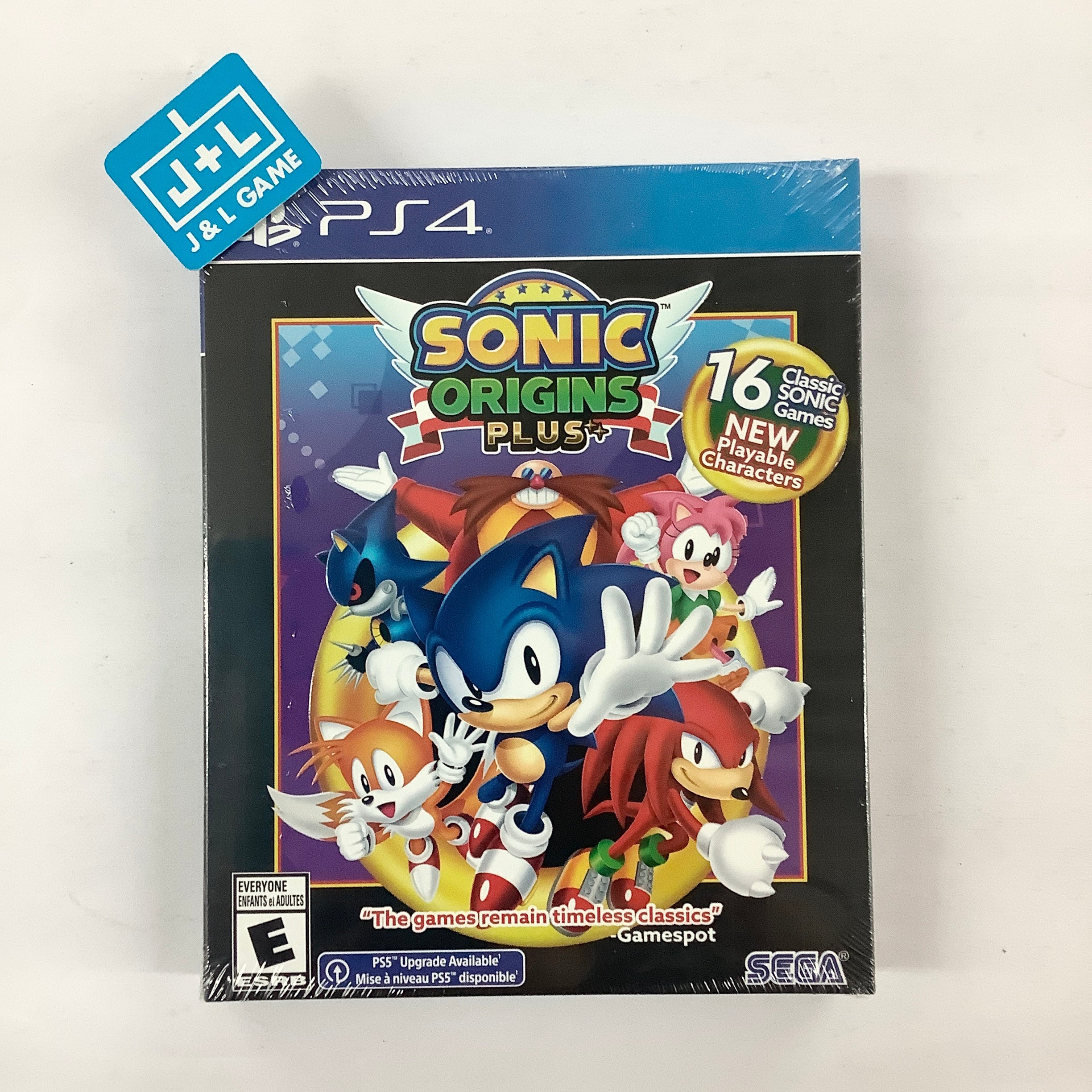 Sonic Origins Plus - (PS4) PlayStation 4 Video Games SEGA   