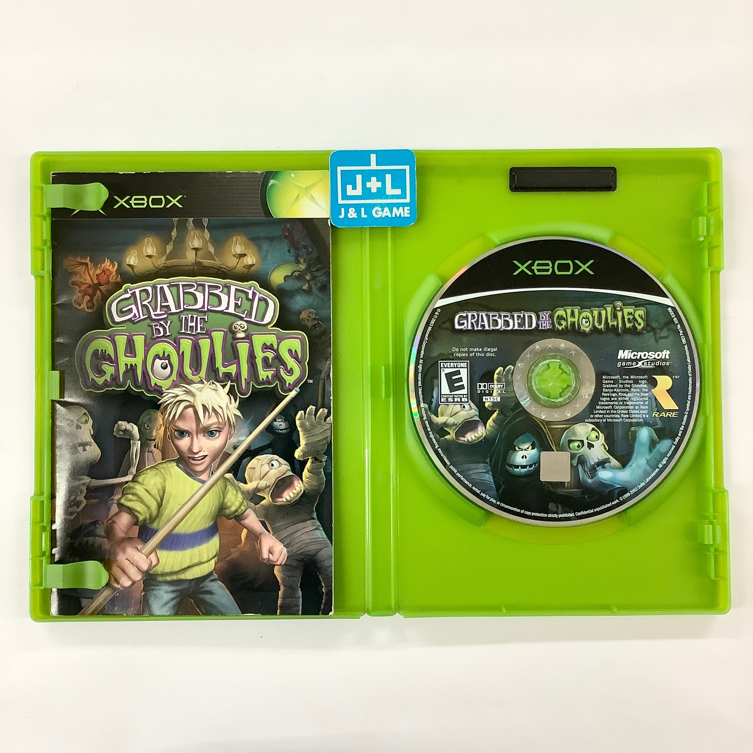Grabbed by the Ghoulies - (XB) Xbox [Pre-Owned] Video Games Microsoft Game Studios   