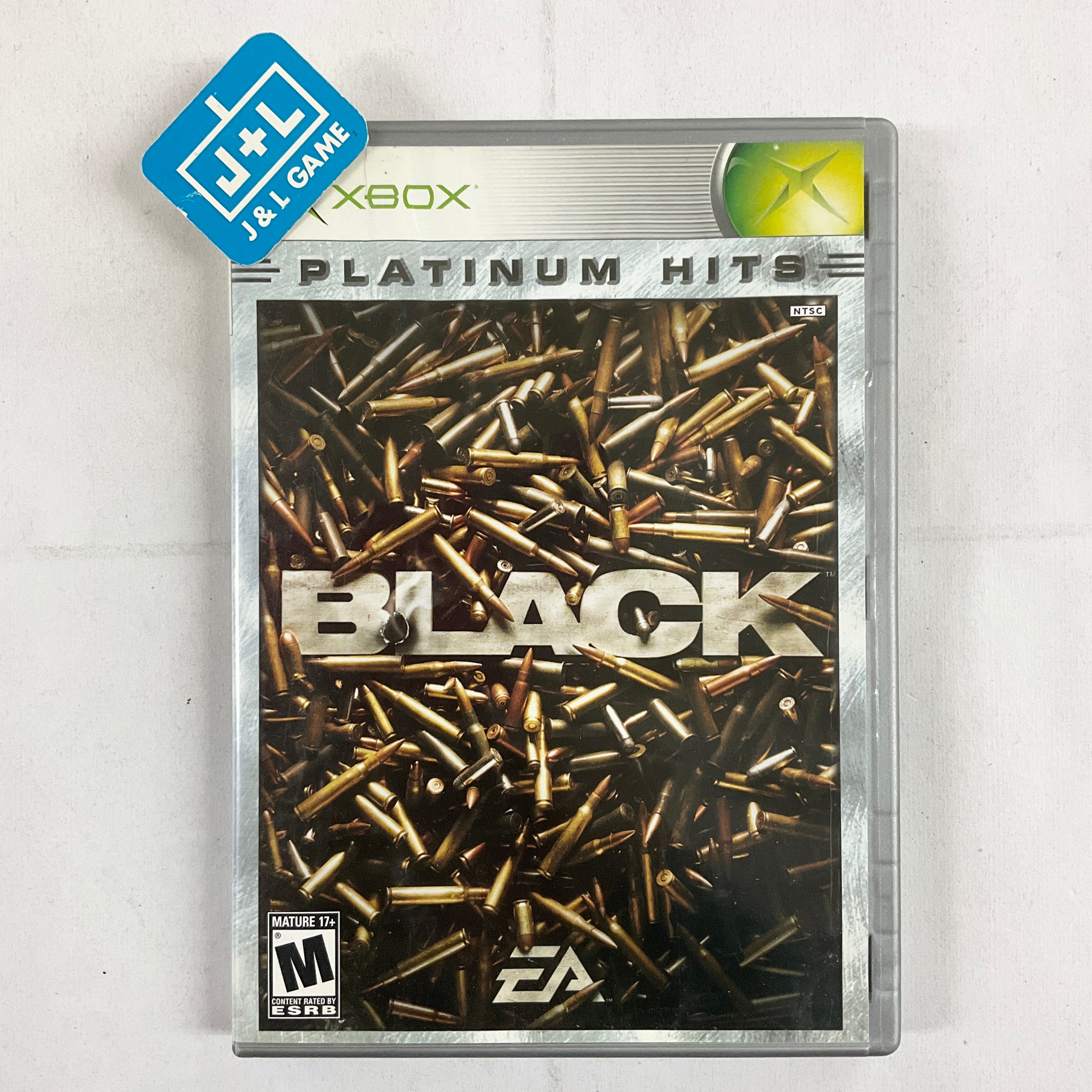 Black (Platinum Hits - (XB) Xbox [Pre-Owned] Video Games EA Games   