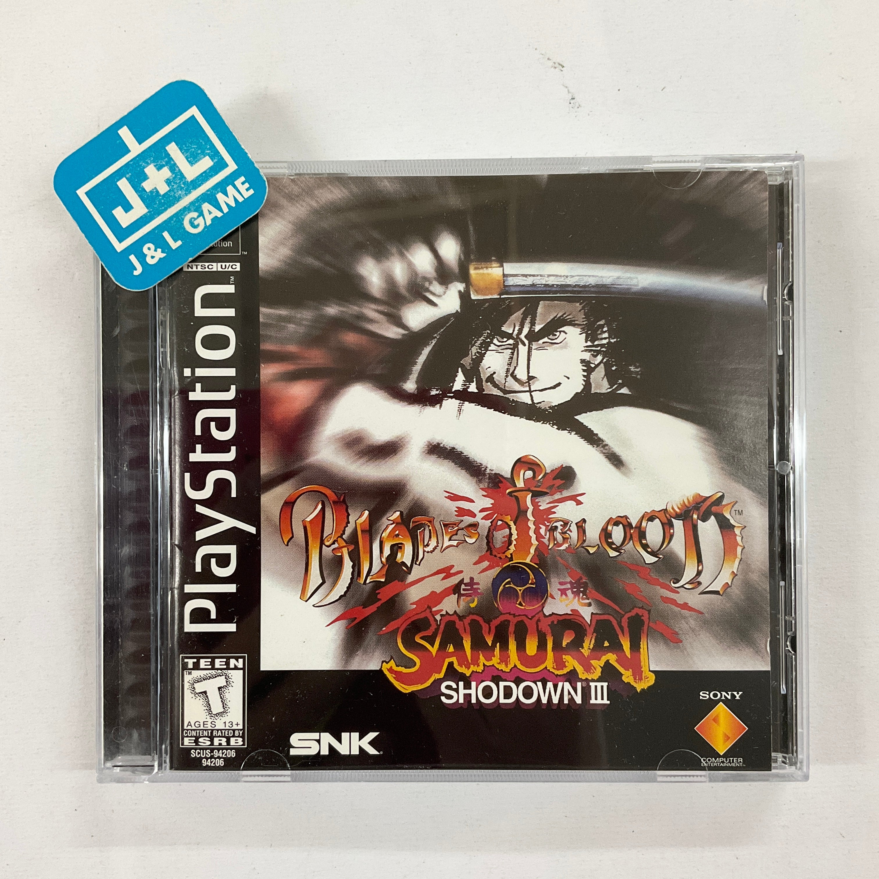 Samurai Shodown III: Blades of Blood - (PS1) PlayStation 1 [Pre-Owned] Video Games Sony   