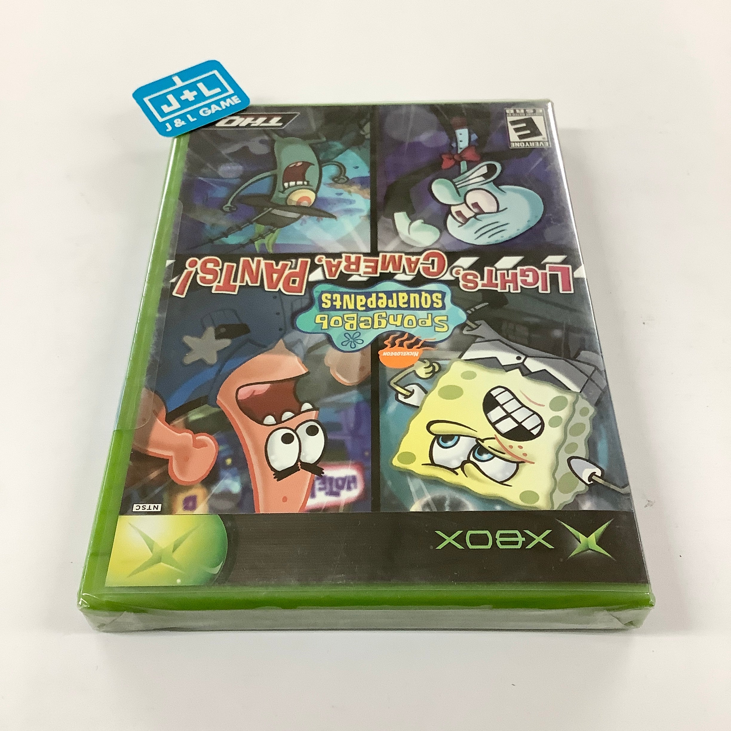 SpongeBob Squarepants: Lights, Camera, Pants - (XB) Xbox Video Games THQ   