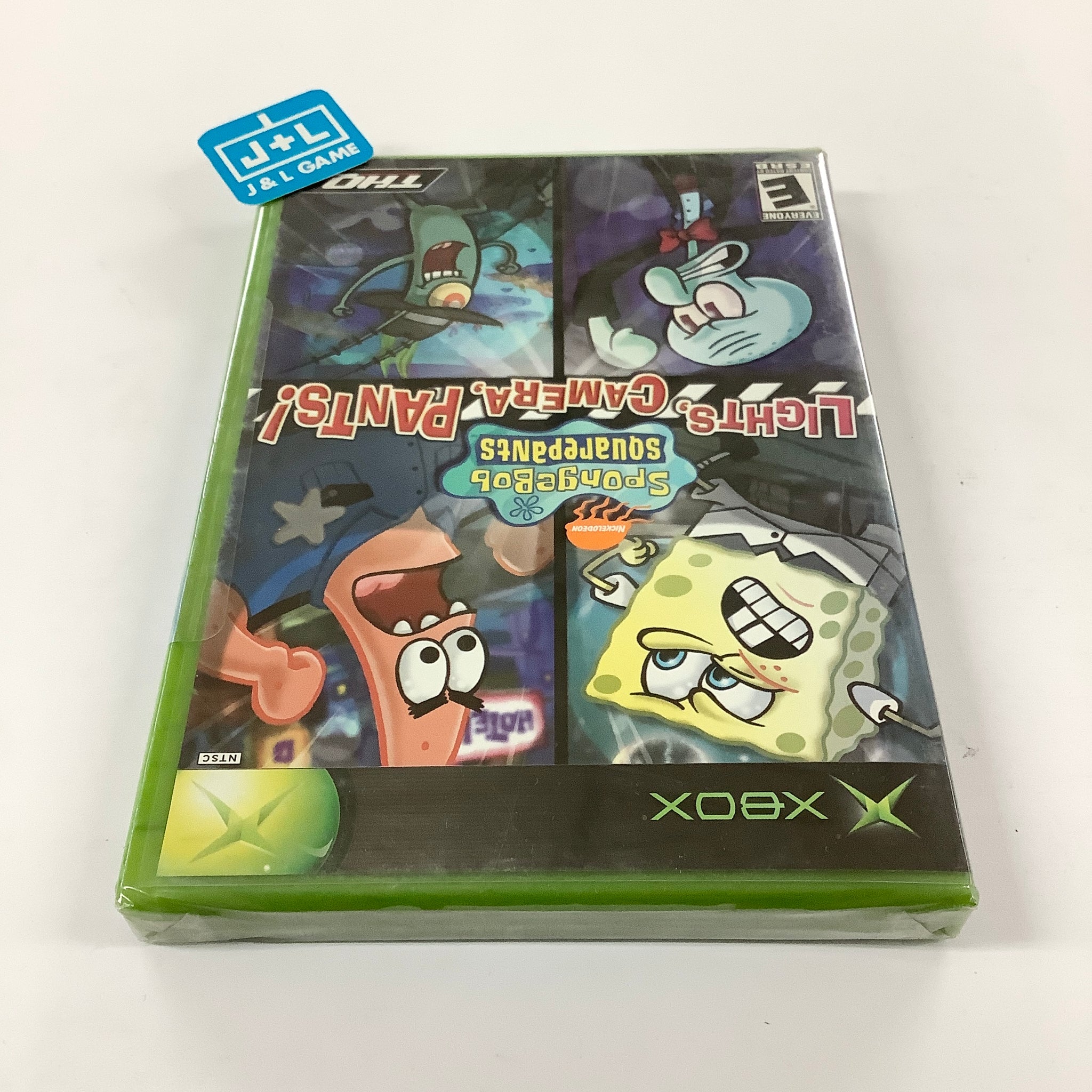 SpongeBob Squarepants Lights, Camera, Pants (XB) Xbox J&L Video
