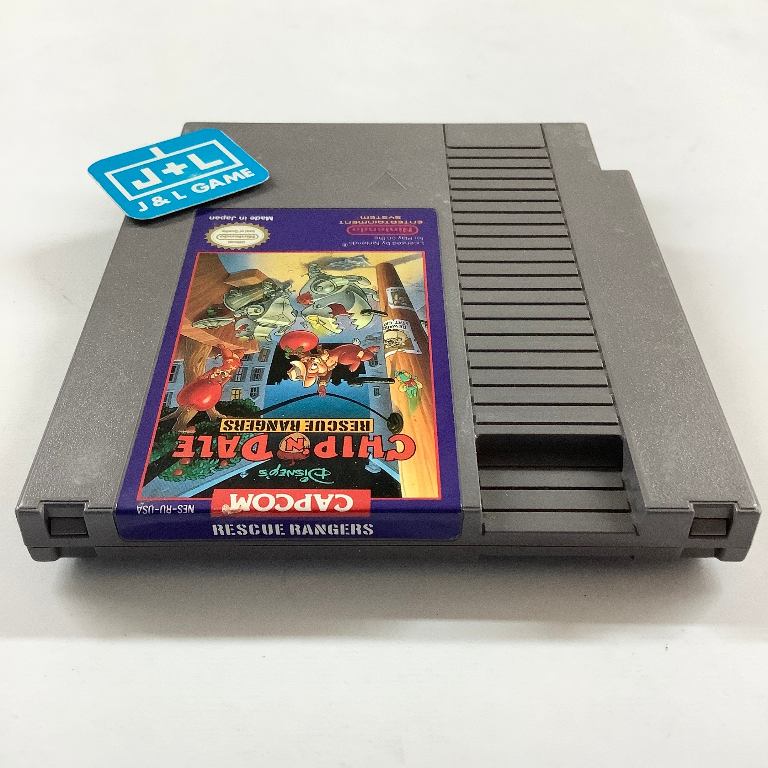 Disney's Chip 'n Dale: Rescue Rangers - (NES) Nintendo Entertainment System [Pre-Owned] Video Games Capcom   