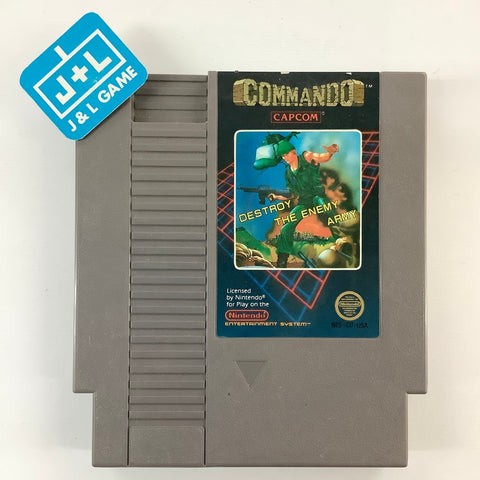 Commando - (NES) Nintendo Entertainment System [Pre-Owned] Video Games Capcom   