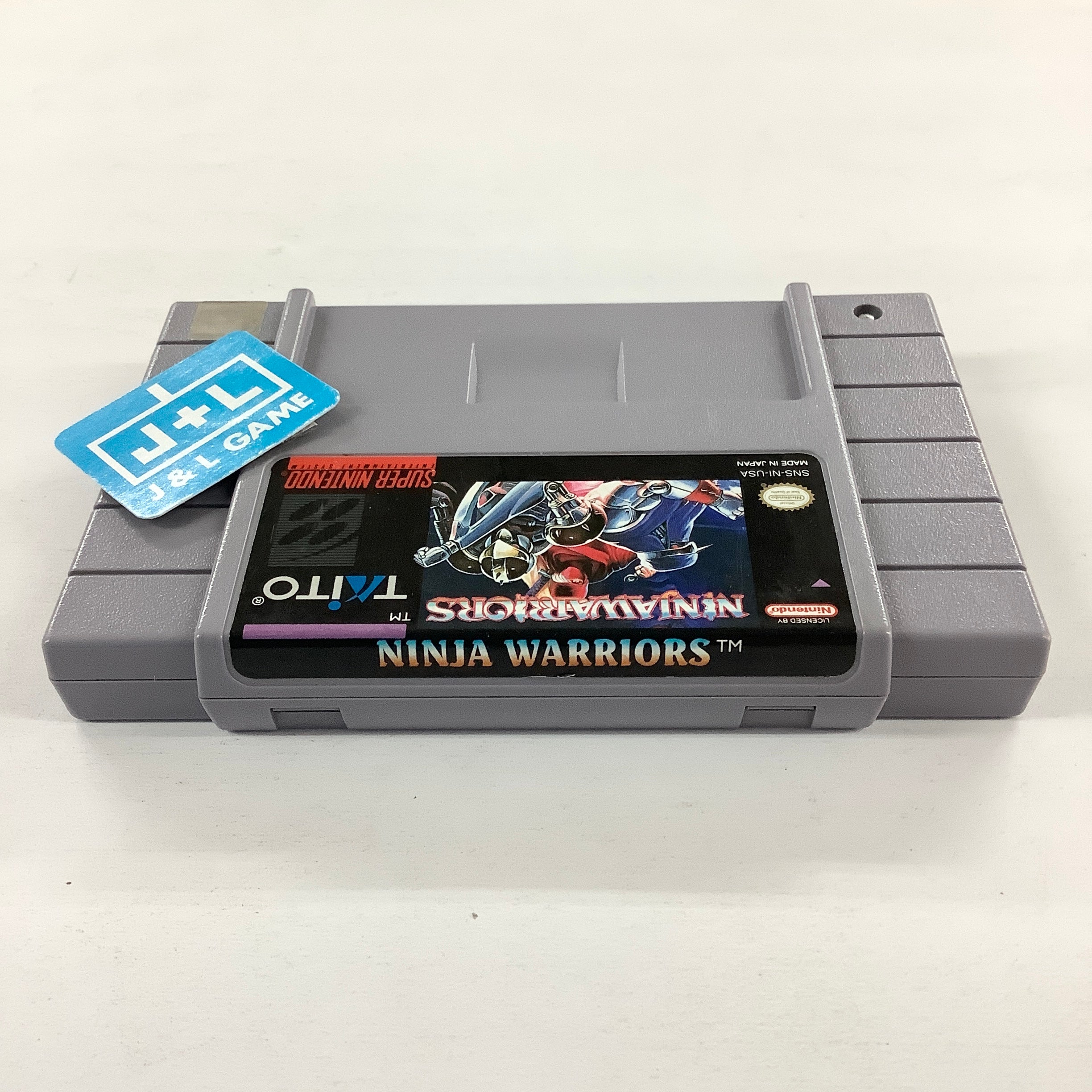 Ninja Warriors - (SNES) Super Nintendo [Pre-Owned] Video Games Taito Corporation   