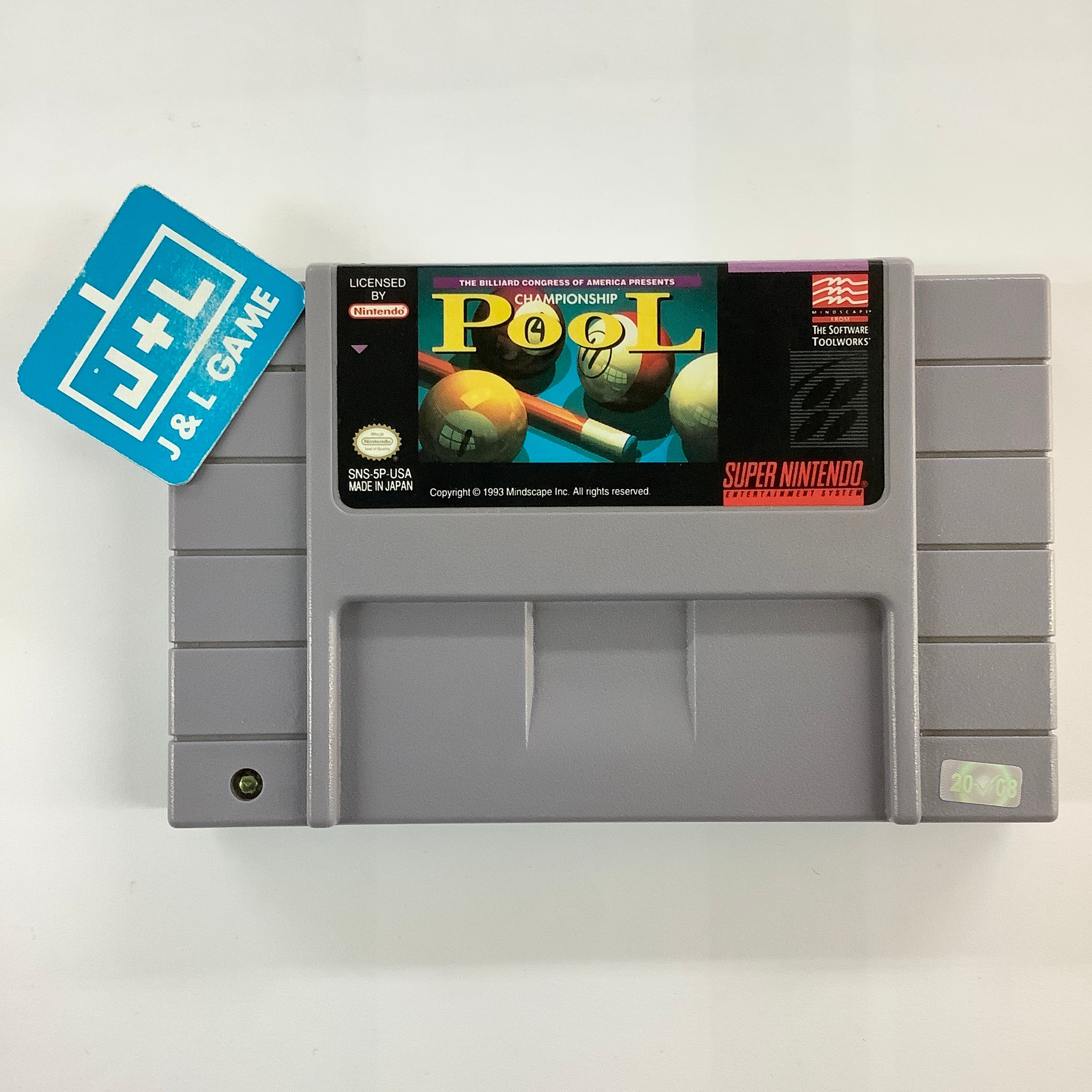 Championship Pool - (SNES) Super Nintendo [Pre-Owned] Video Games Mindscape   