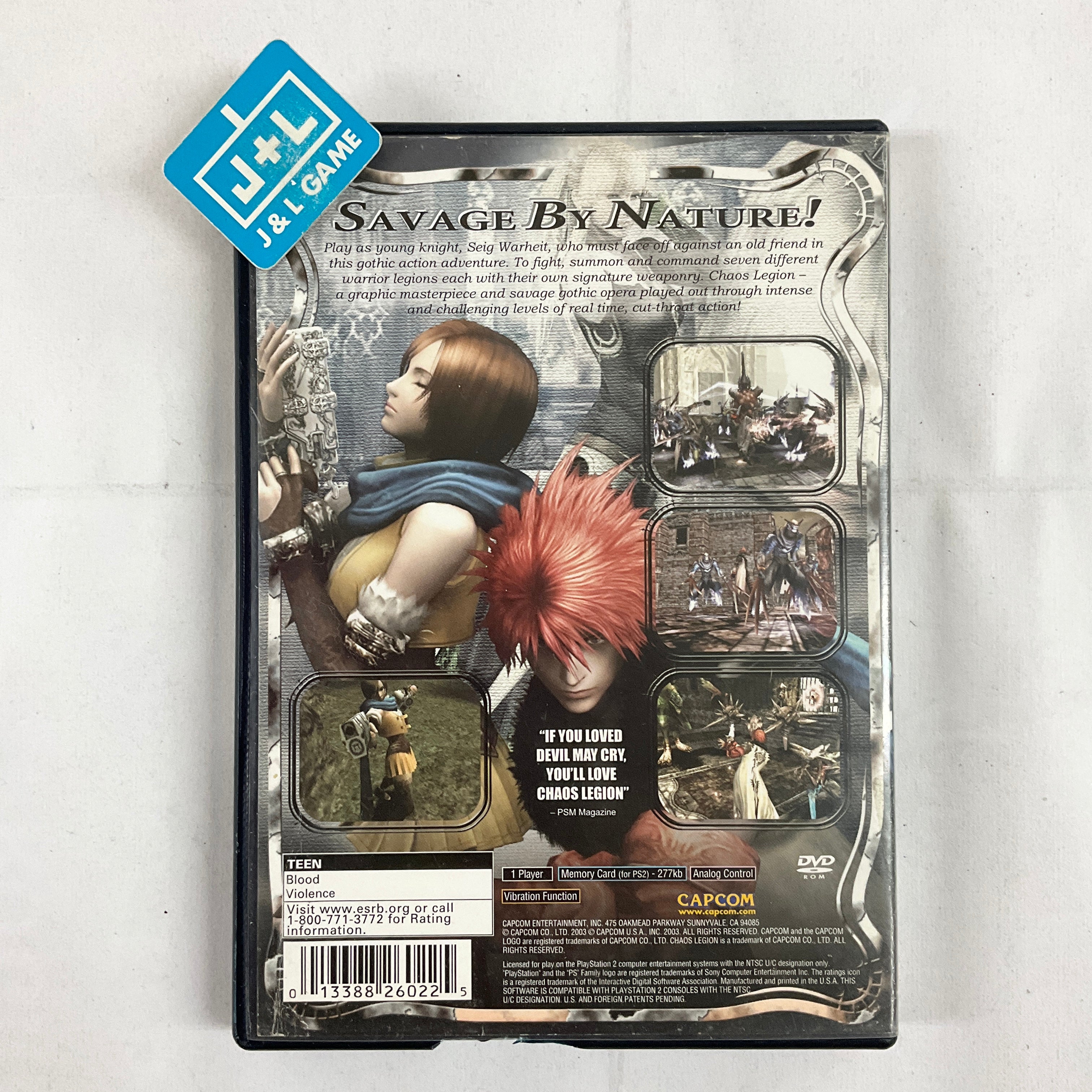 Chaos Legion - (PS2) PlayStation 2 [Pre-Owned] Video Games Capcom   