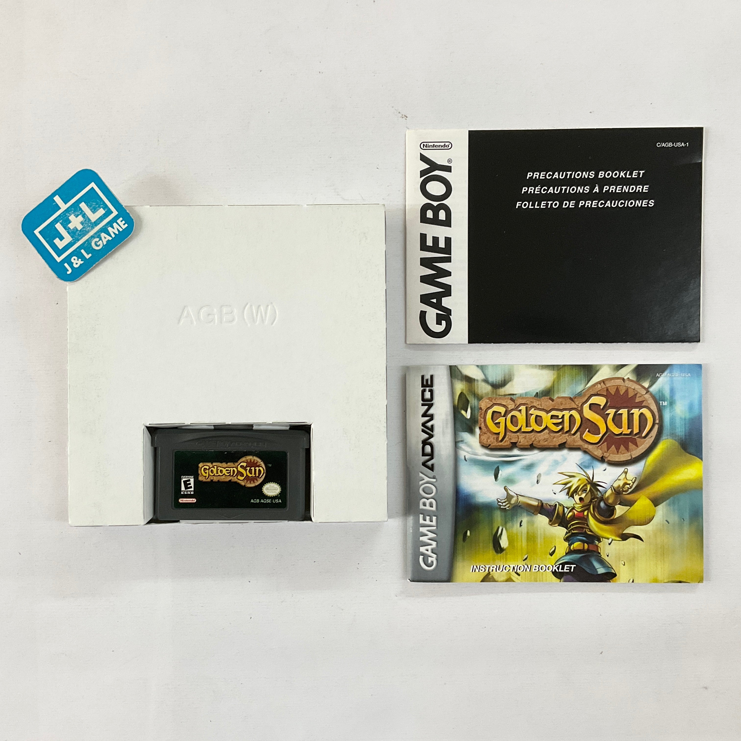 Golden Sun - (GBA) Game Boy Advance [Pre-Owned] | J&L Game