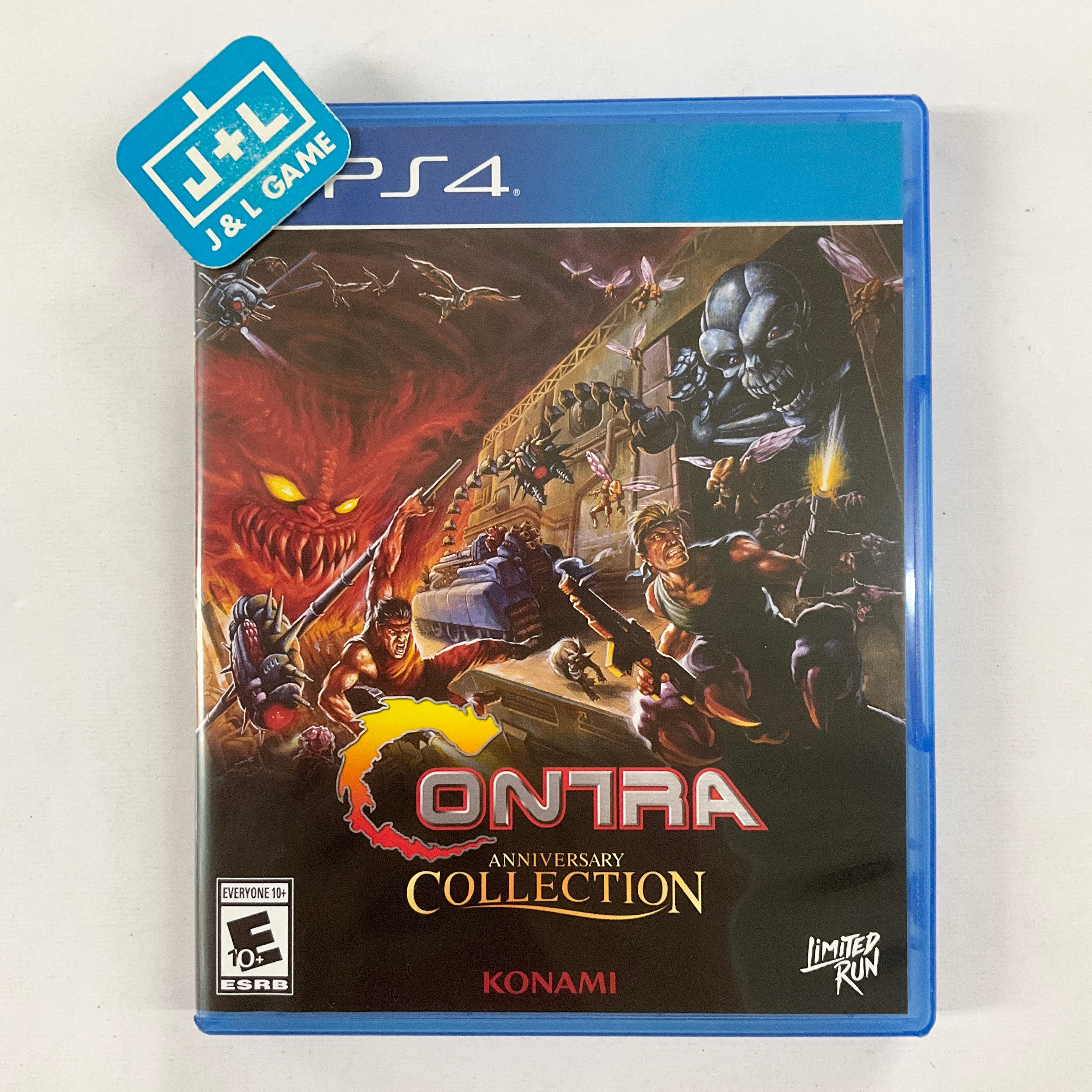 Contra Anniversary Collection (Limited Run #446) - (PS4) PlayStation 4 [Pre-Owned] Video Games Limited Run Games   