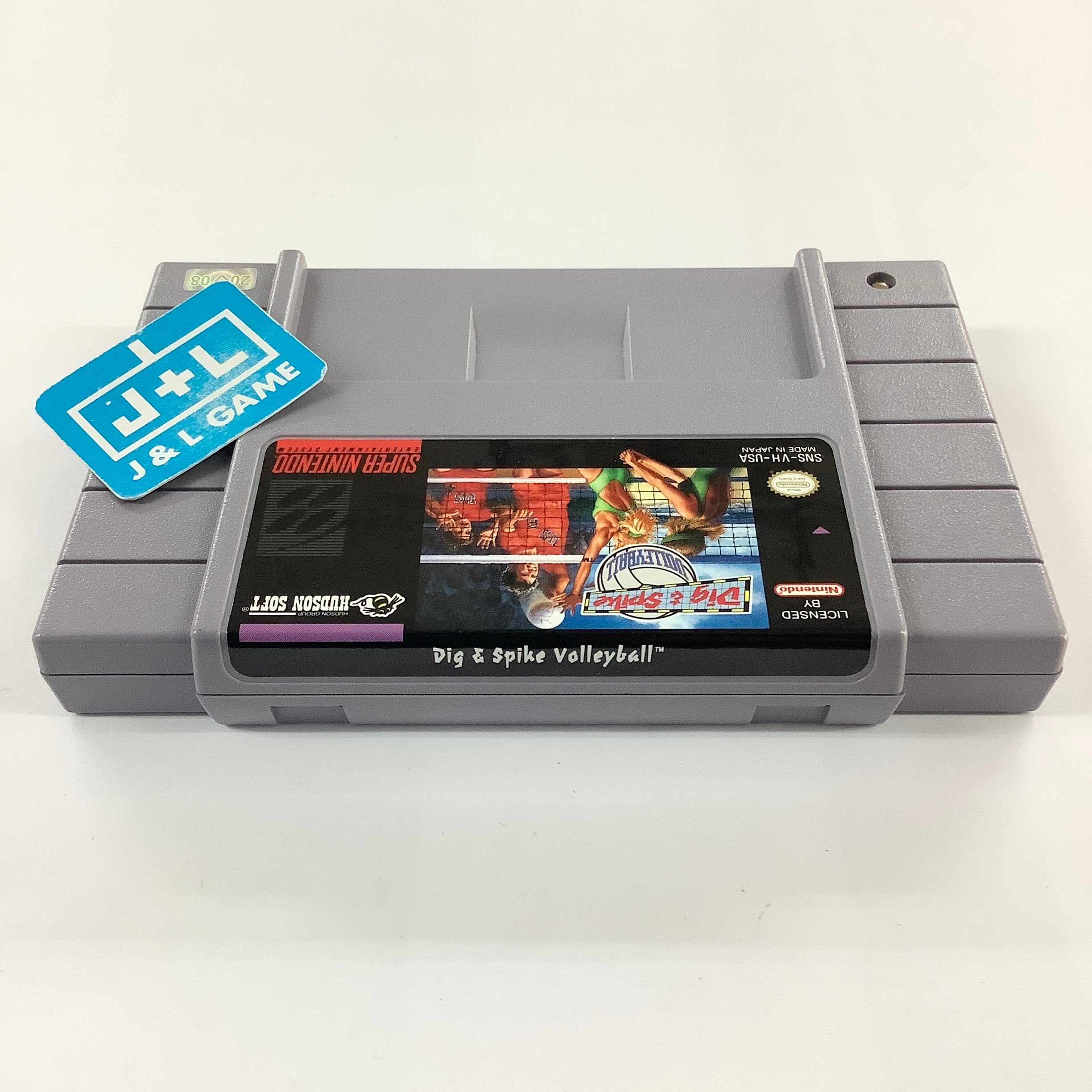 Dig & Spike Volleyball - (SNES) Super Nintendo [Pre-Owned] | J&L Game