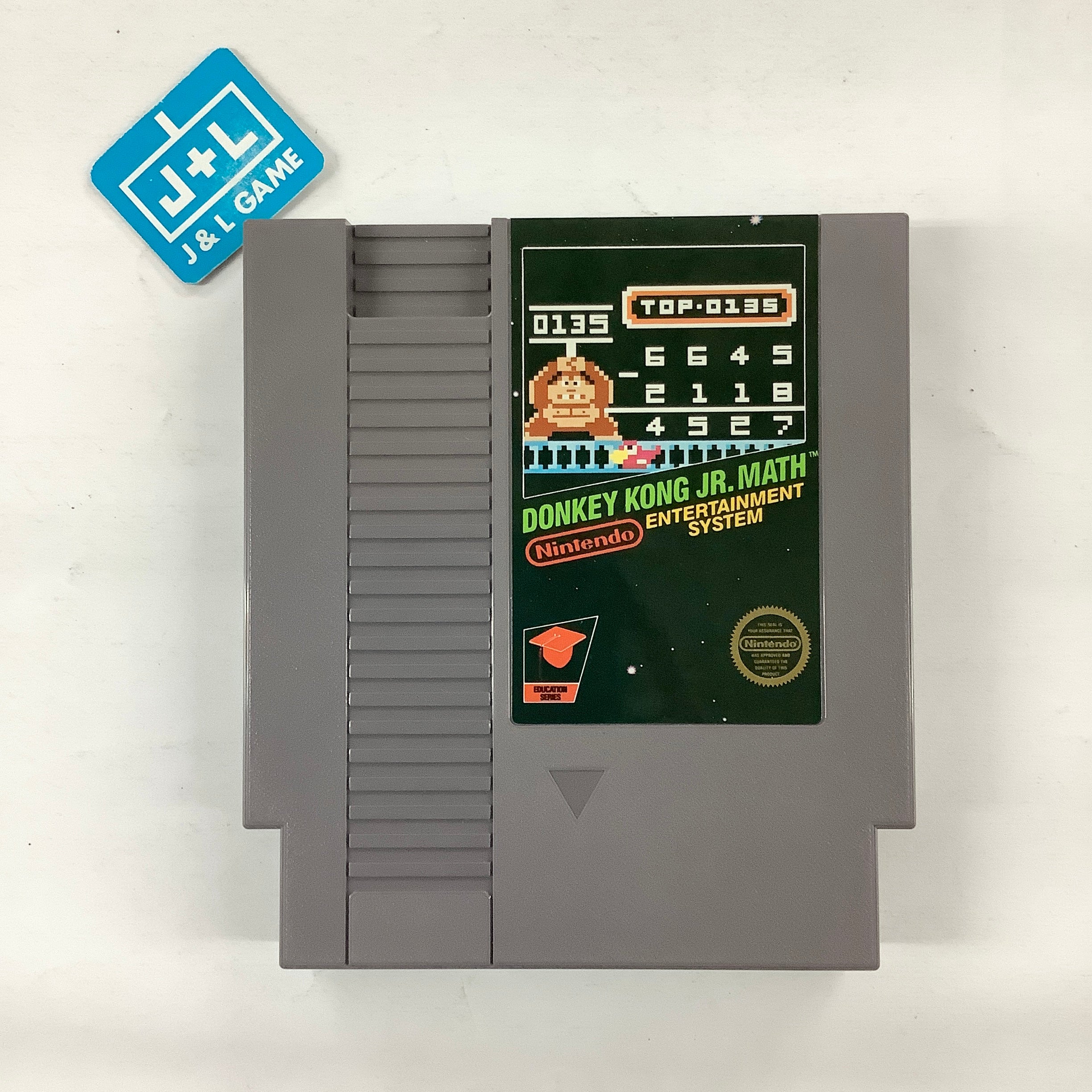 Donkey Kong Jr. Math - (NES) Nintendo Entertainment System [Pre-Owned] Video Games Nintendo   