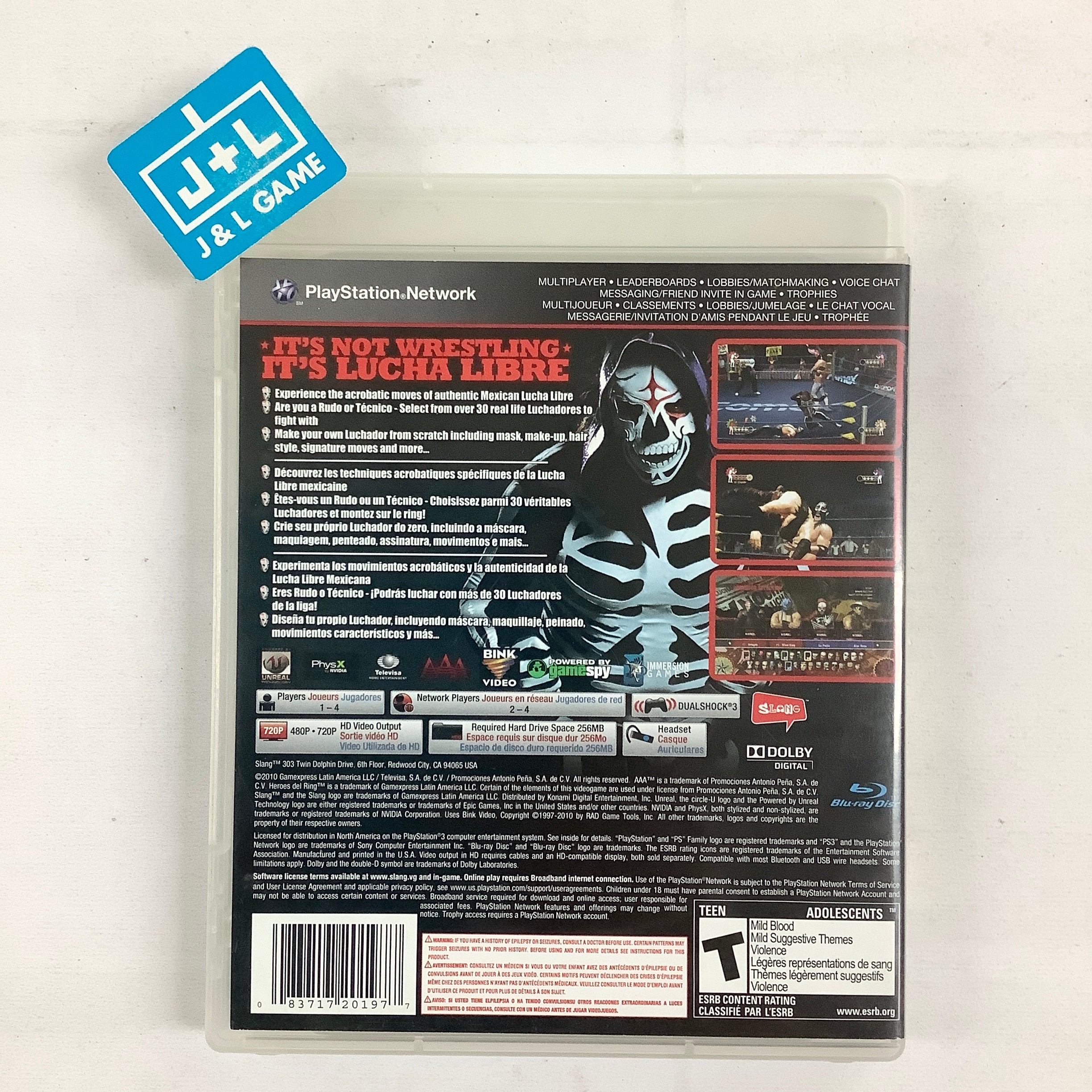 Lucha Libre AAA Heroes del Ring - (PS3) PlayStation 3 [Pre-Owned
