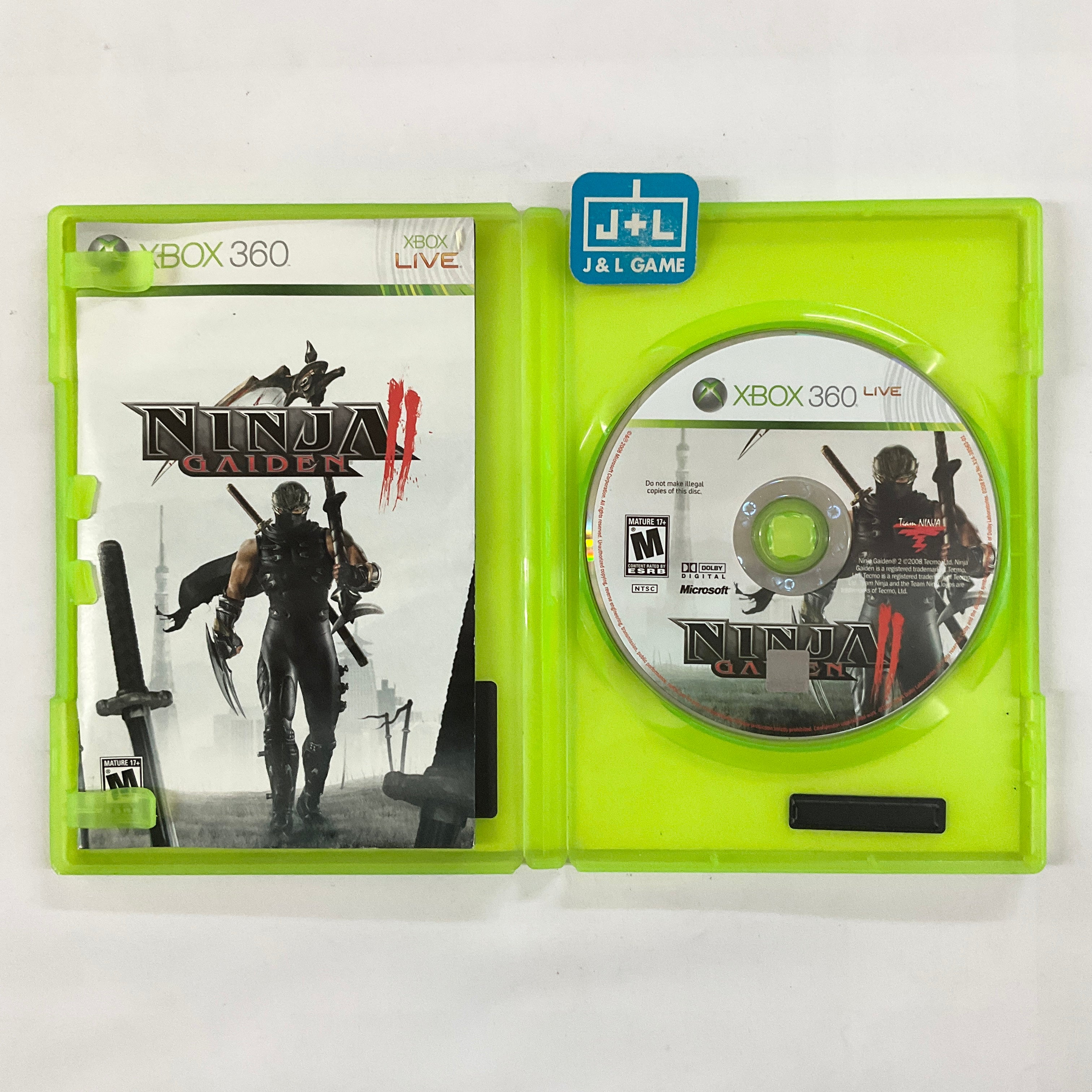 Ninja Gaiden II - Xbox 360 [Pre-Owned] Video Games Tecmo   