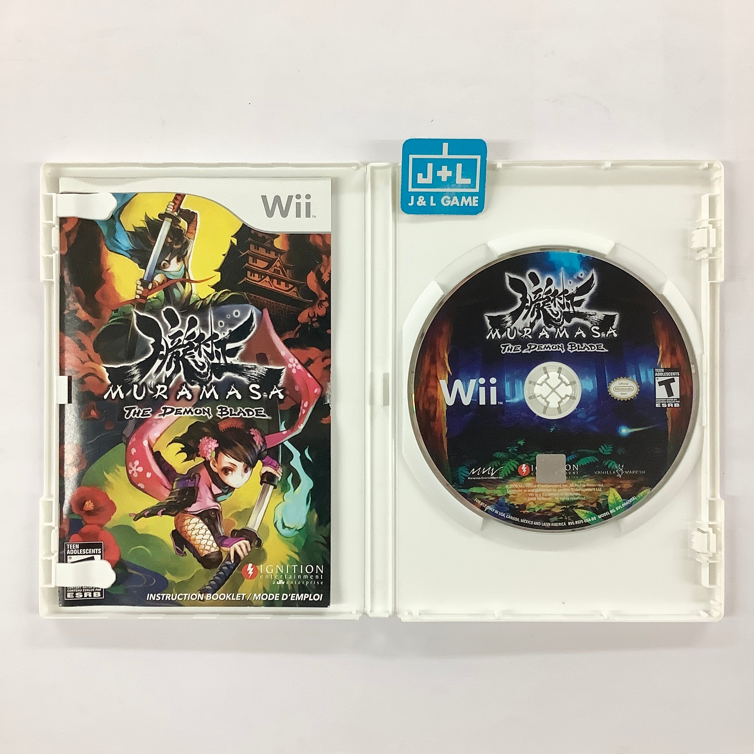 Muramasa: The Demon Blade - Nintendo Wii [Pre-Owned] Video Games Ignition Entertainment   