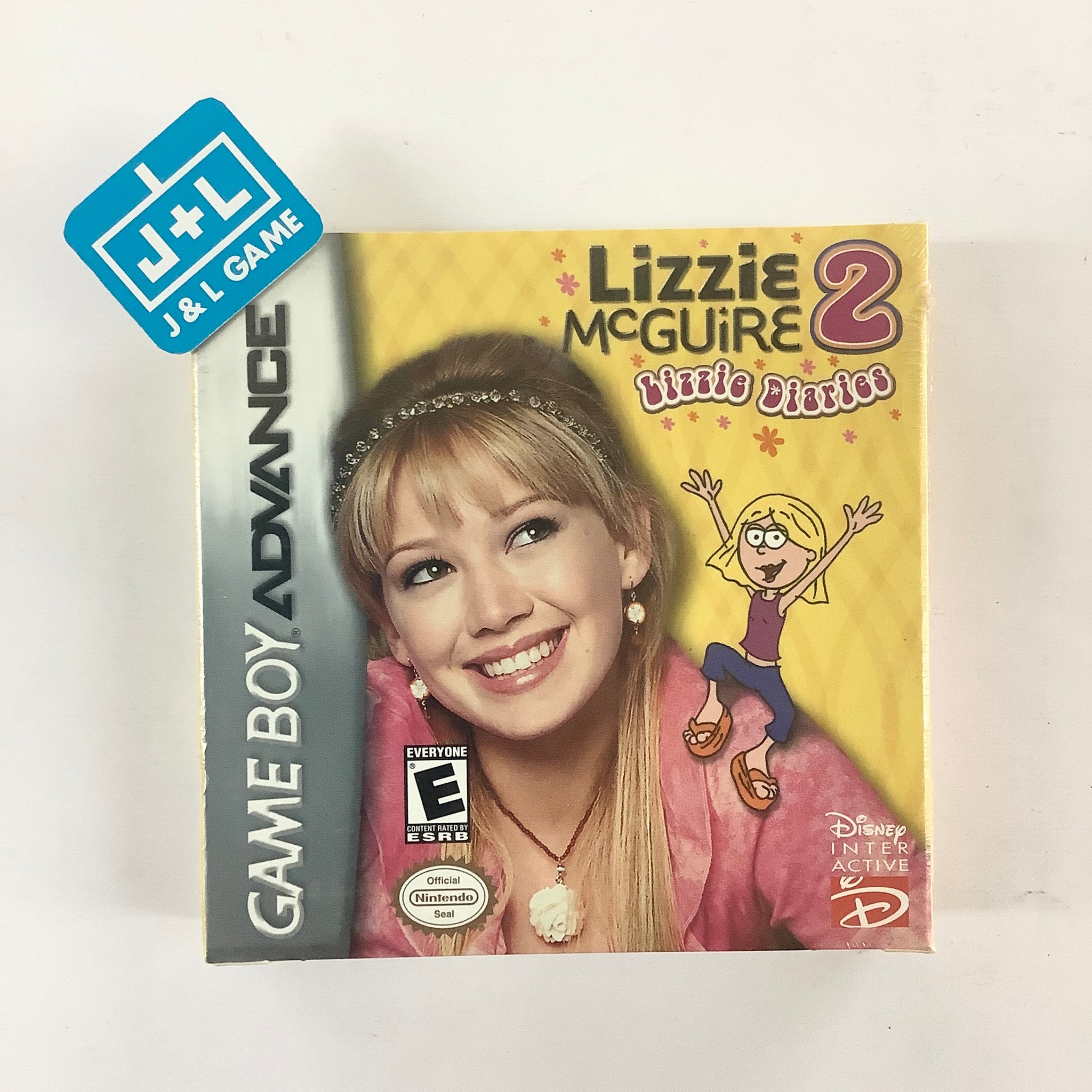 Lizzie McGuire 2: Lizzie Diaries - (GBA) Game Boy Advance Video Games Disney Interactive   
