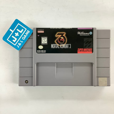 Mortal Kombat 3 - (SNES) Super Nintendo [Pre-Owned] Video Games Williams   
