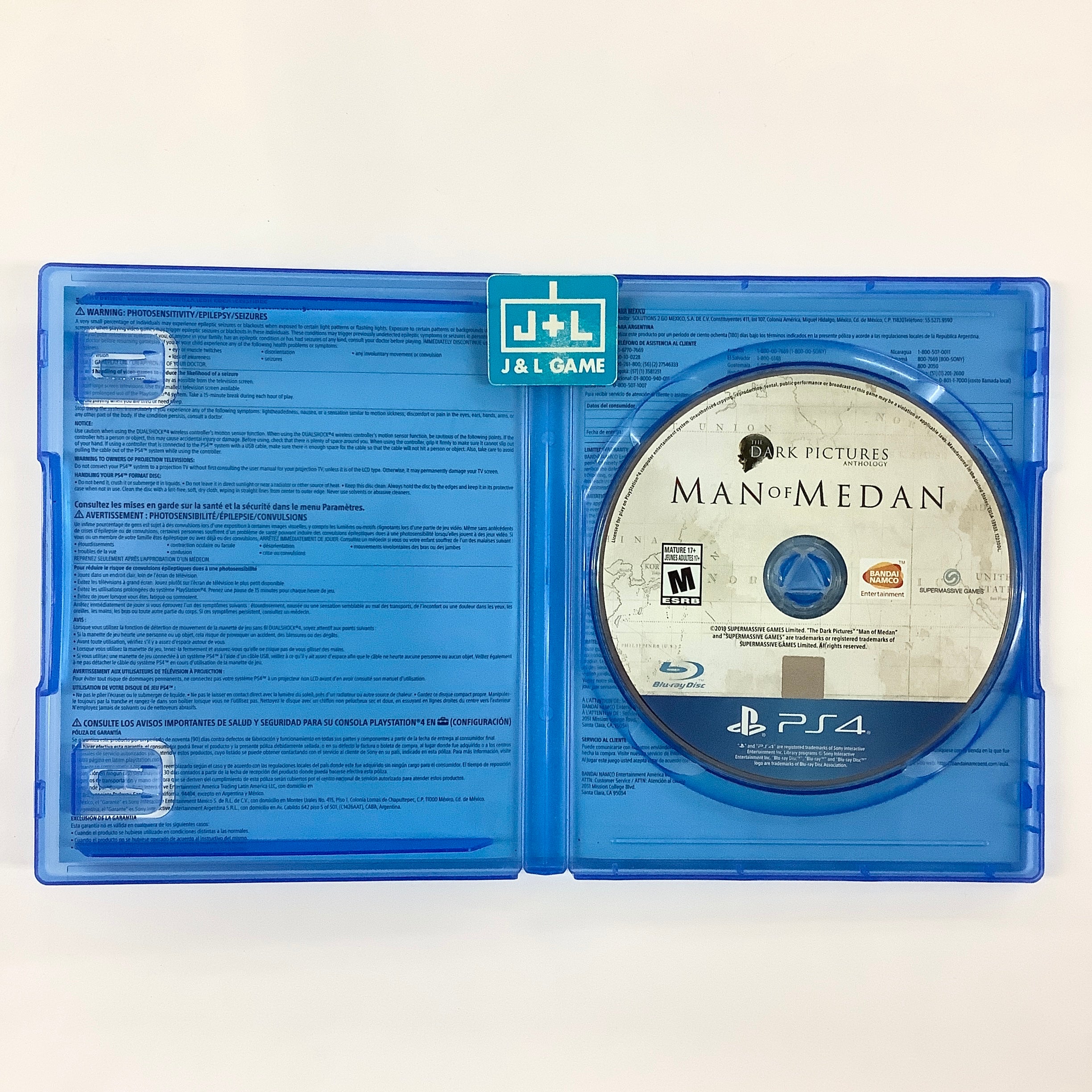 The Dark Pictures Anthology: Man of Medan - (PS4) PlayStation 4 [Pre-Owned] Video Games Bandai