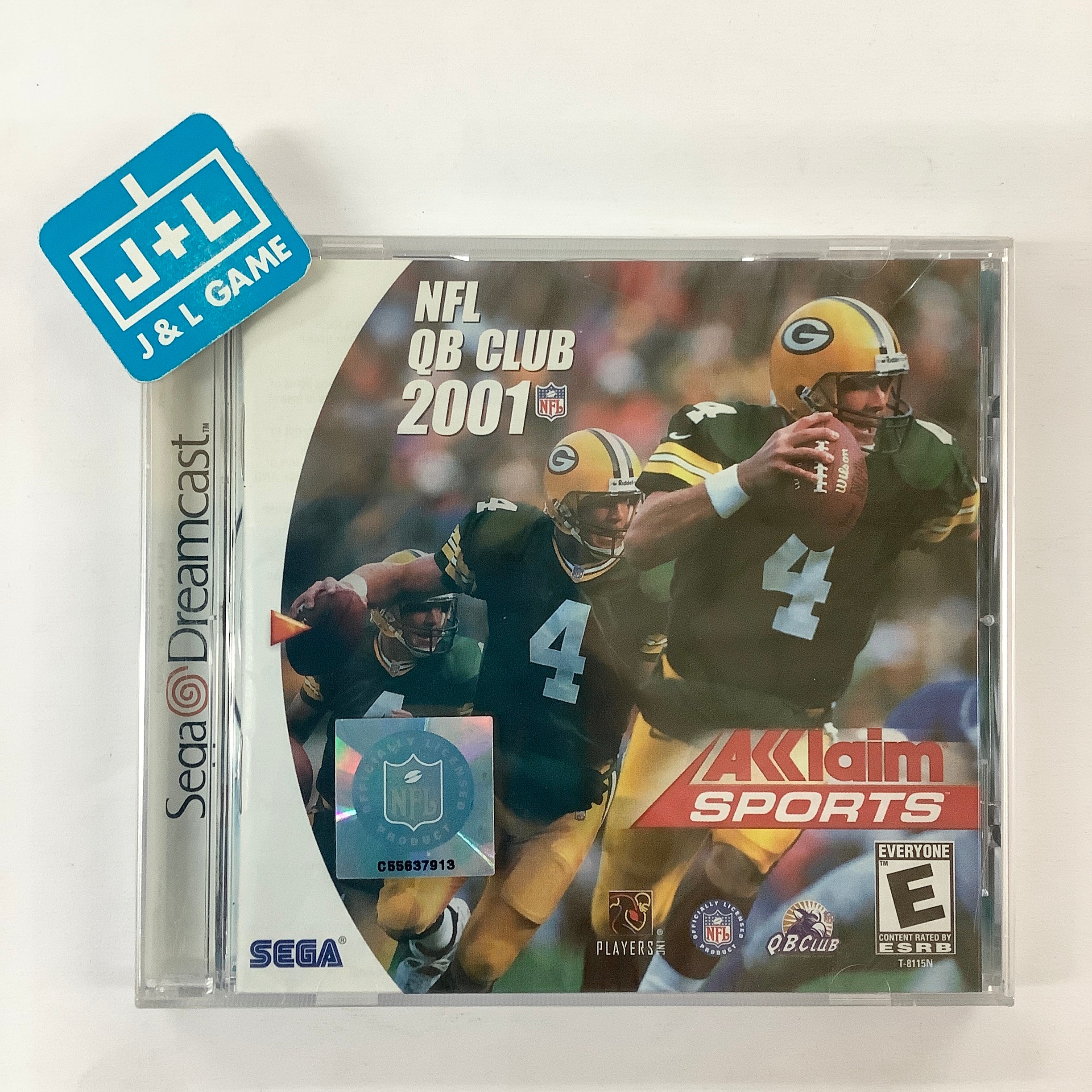 NFL QB Club 2001 - (DC) SEGA Dreamcast Video Games Acclaim   