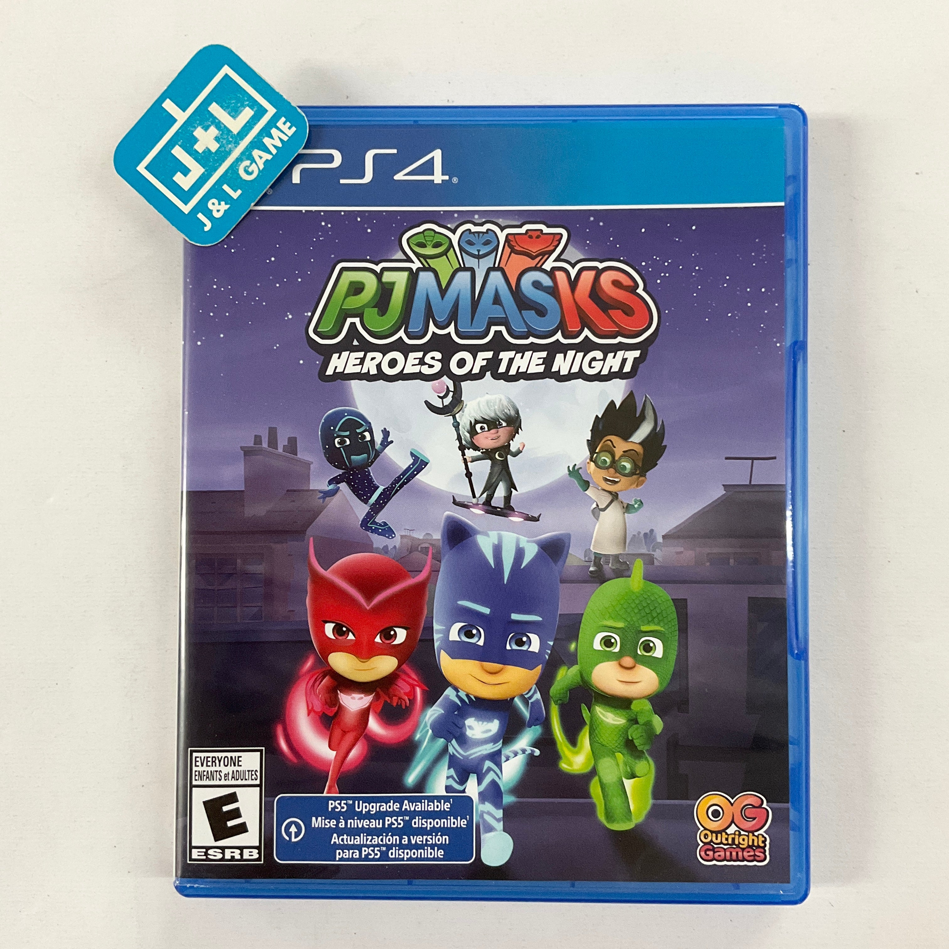 PJ Masks: Heroes of The Night - (PS4) PlayStation 4 [Pre-Owned] Video Games Outright Games   