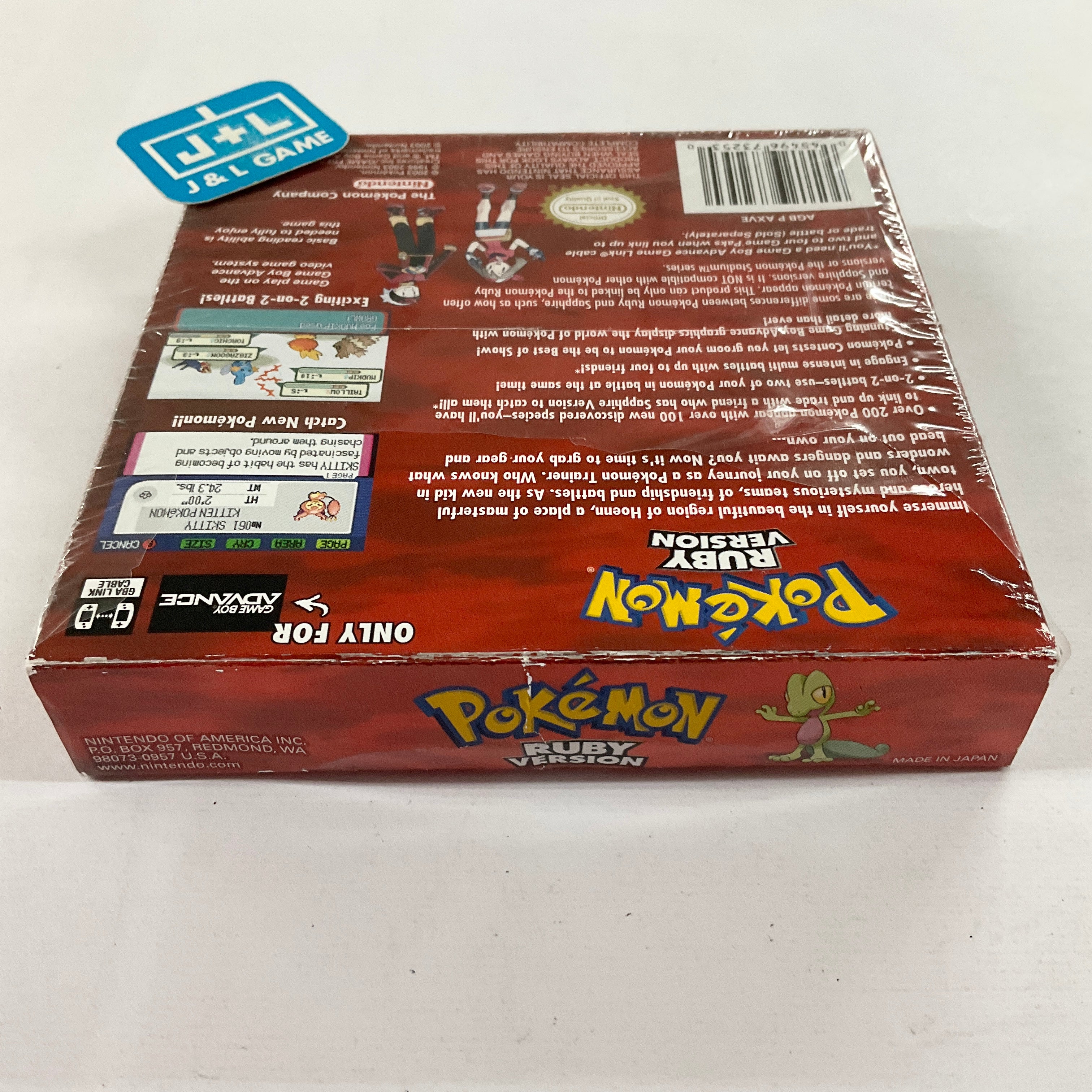 Pokemon Ruby Version - (GBA) Game Boy Advance [Pre-Owned] Video Games Nintendo   