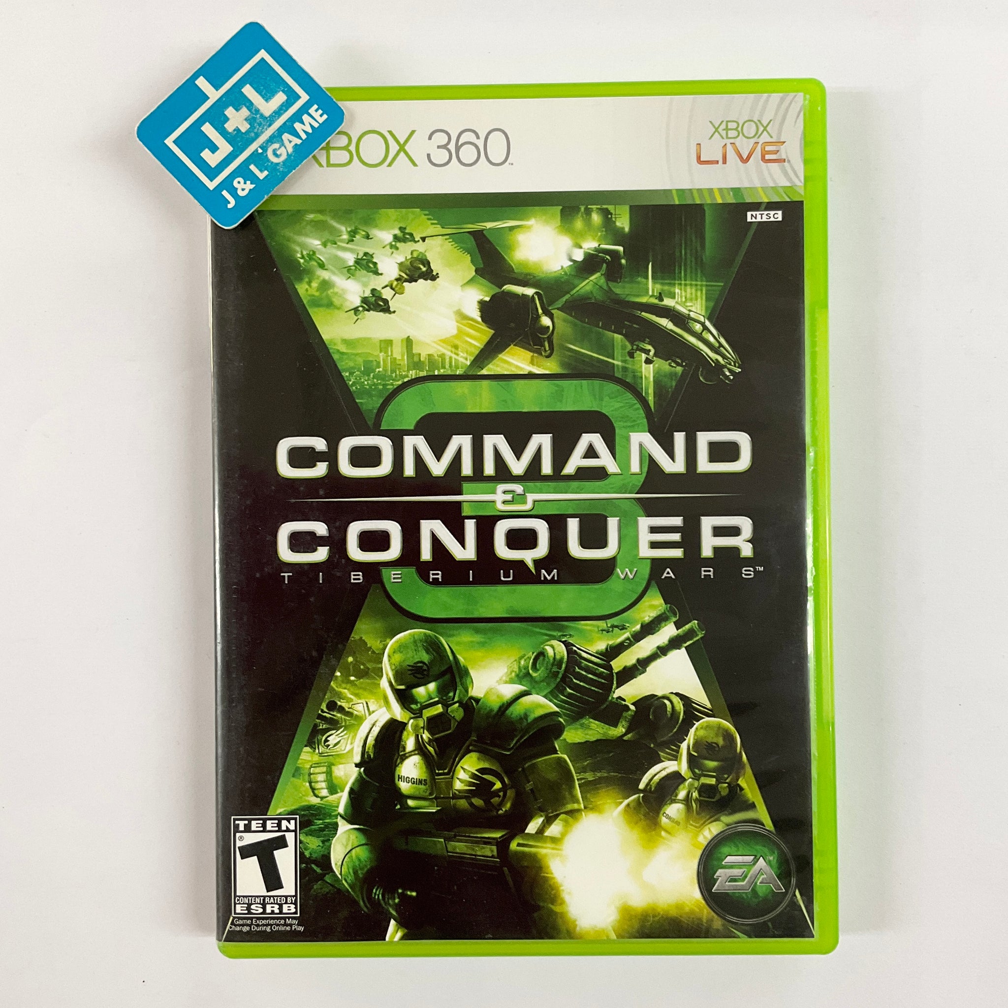 Command & Conquer 3: Tiberium Wars - Xbox 360 [Pre-Owned] Video Games EA Games   