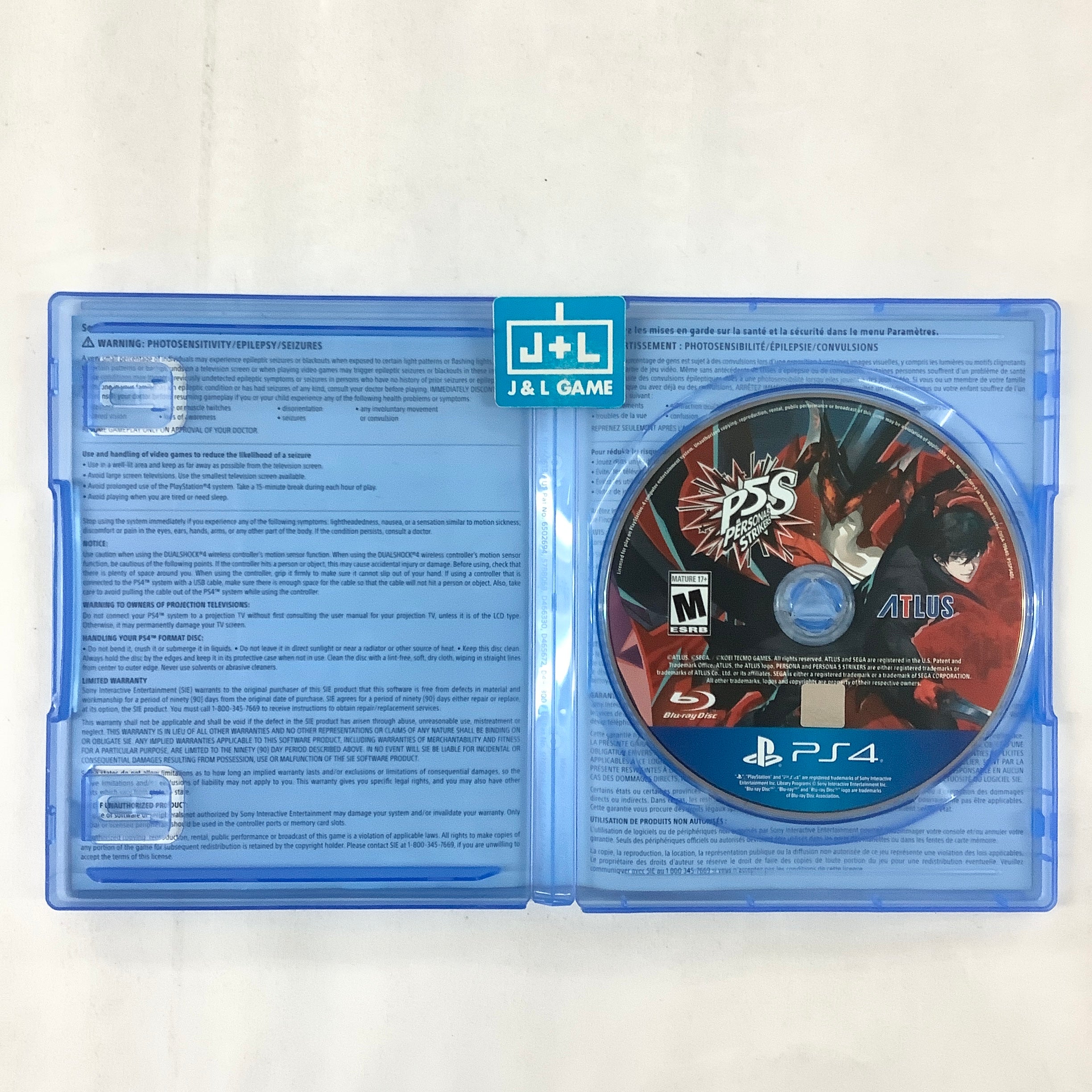 Persona 5 Strikers - (PS4) PlayStation 4 [Pre-Owned] Video Games SEGA   