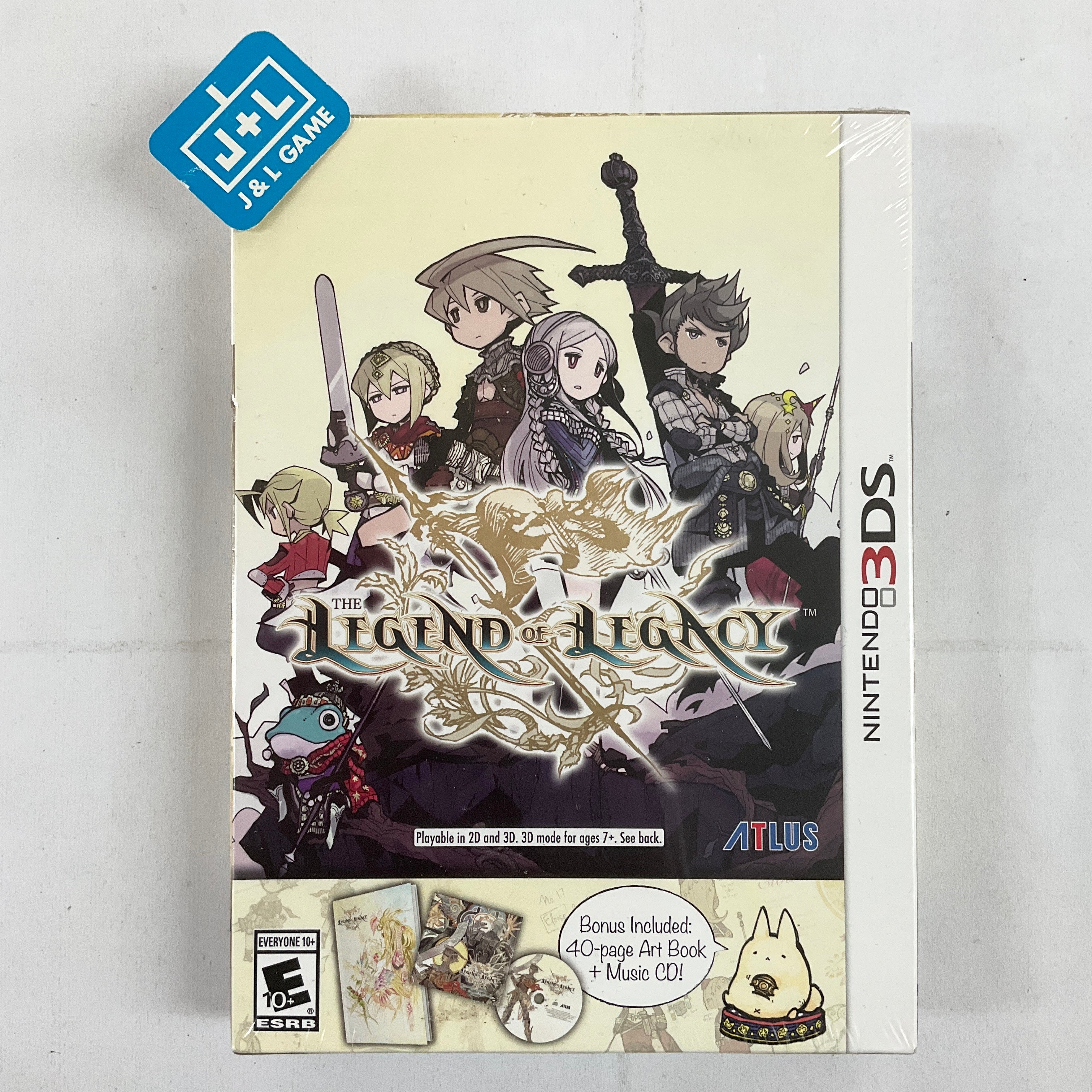 The Legend of Legacy (Launch Edition) - Nintendo 3DS Video Games Atlus   