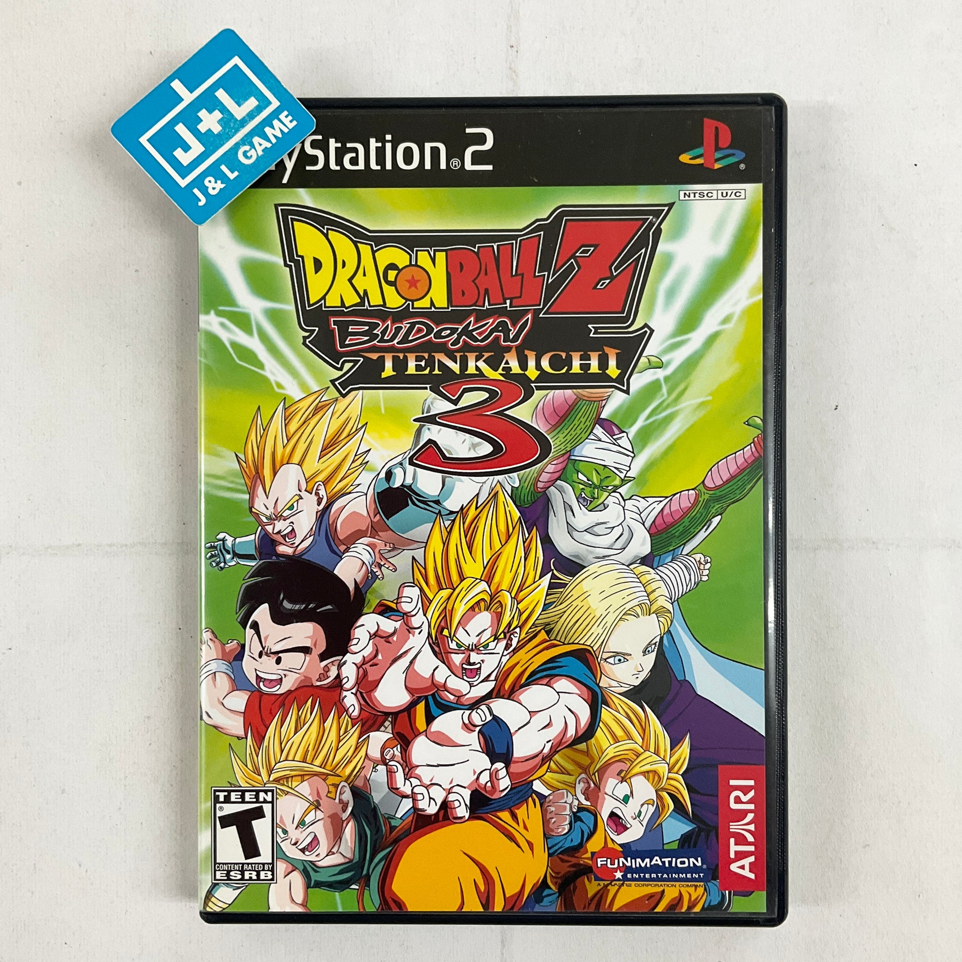 Jeu Dragon Ball Z Budokai 3 PS2 - Version Japonaise NTSC, Bon état Avec Manuel