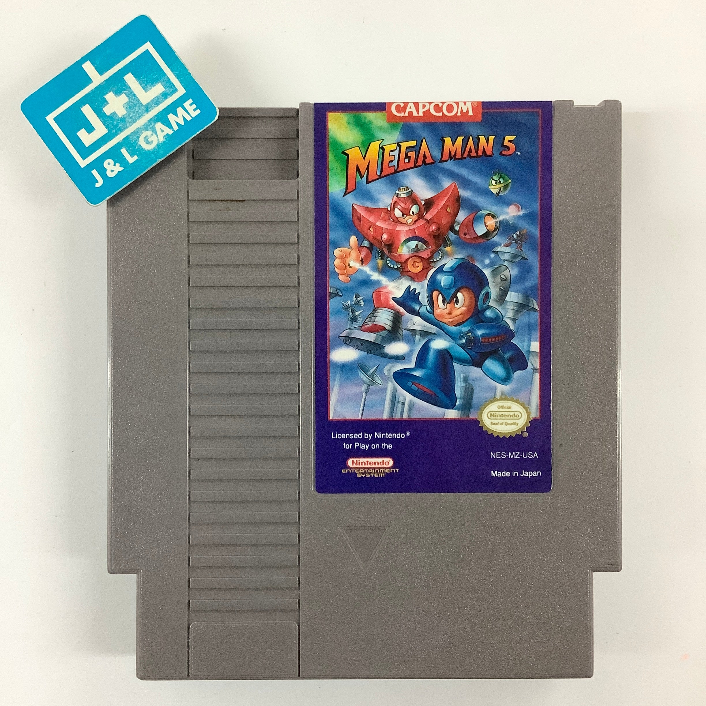 Mega Man 5 - (NES) Nintendo Entertainment System  [Pre-Owned] Video Games Capcom   