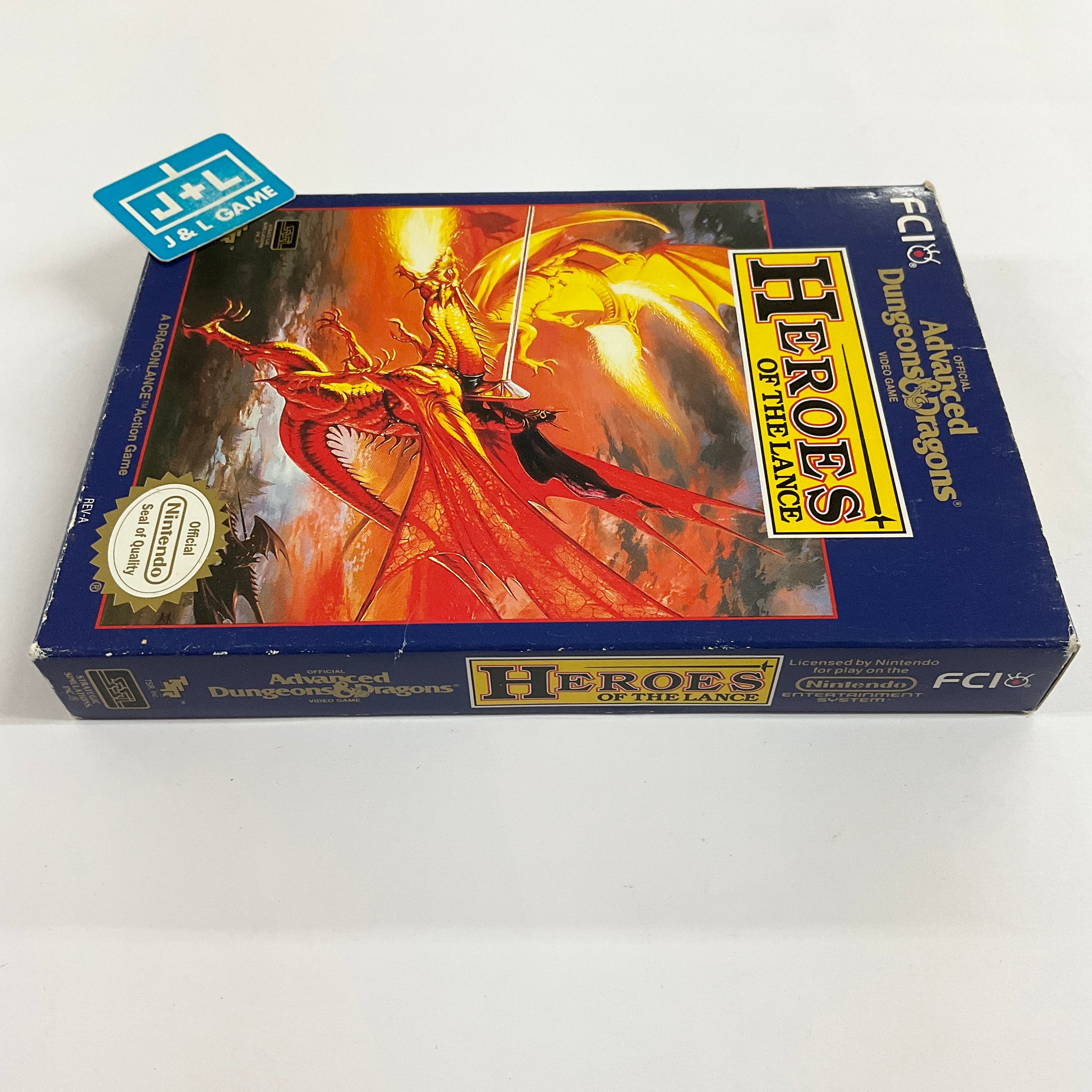Advanced Dungeons & Dragons: Heroes of the Lance - (NES) Nintendo