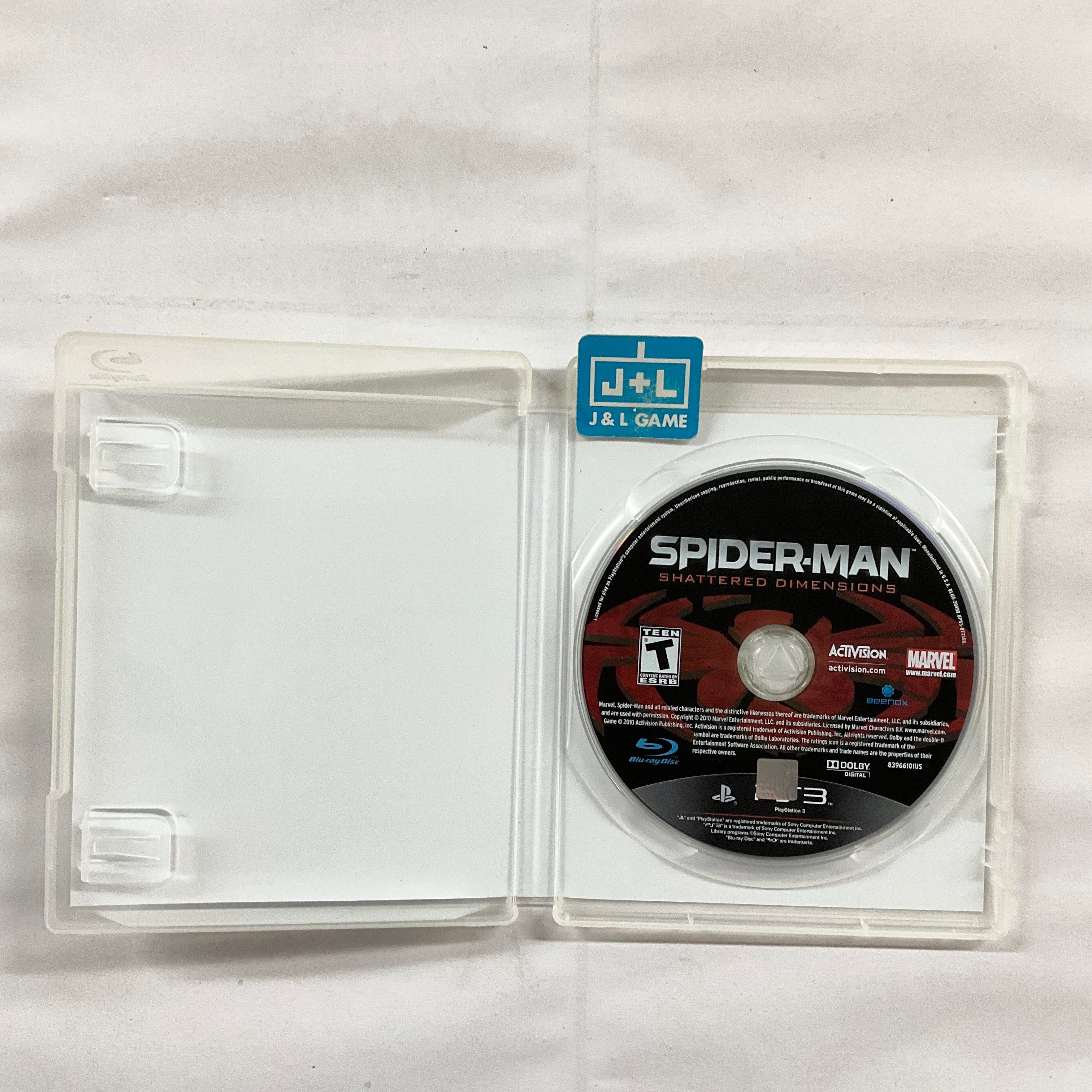 Spider-Man: Shattered Dimensions - (PS3) PlayStation 3 [Pre-Owned] Video Games Activision   
