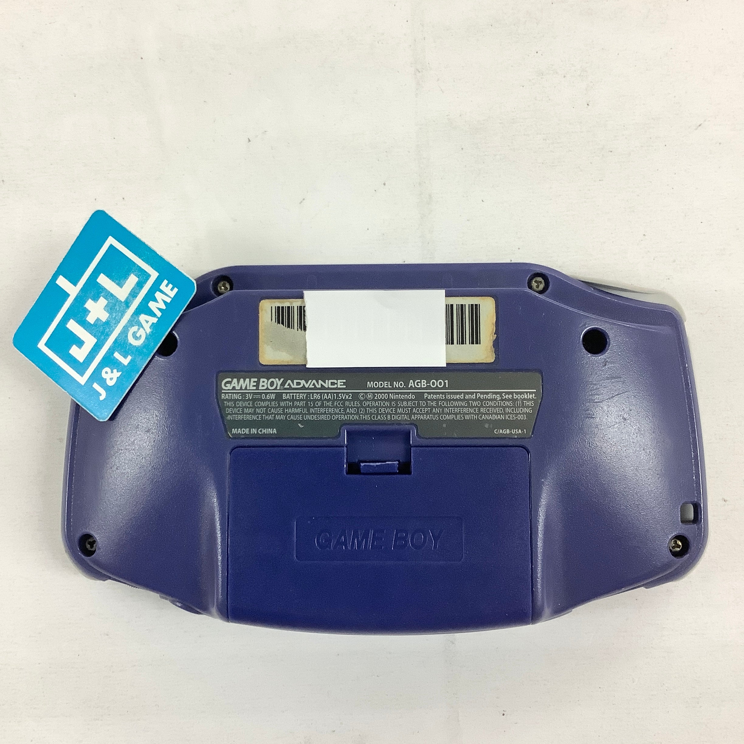 Nintendo Game Boy Advance Console (Indigo With Backlight) - (GBA) Game Boy Advance [Pre-Owned] Consoles Nintendo   