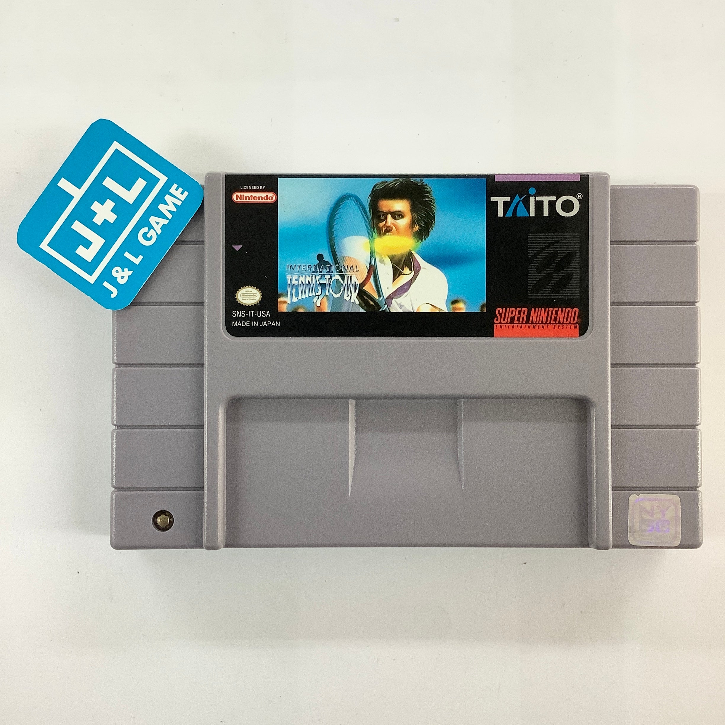 International Tennis Tour - (SNES) Super Nintendo [Pre-Owned] Video Games Taito Corporation   