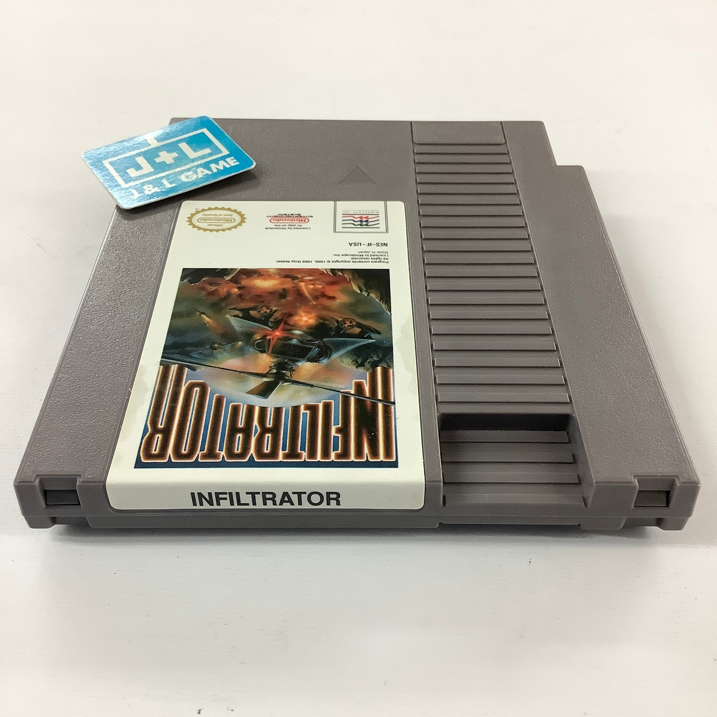 Infiltrator - (NES) Nintendo Entertainment System [Pre-Owned] Video Games Mindscape   