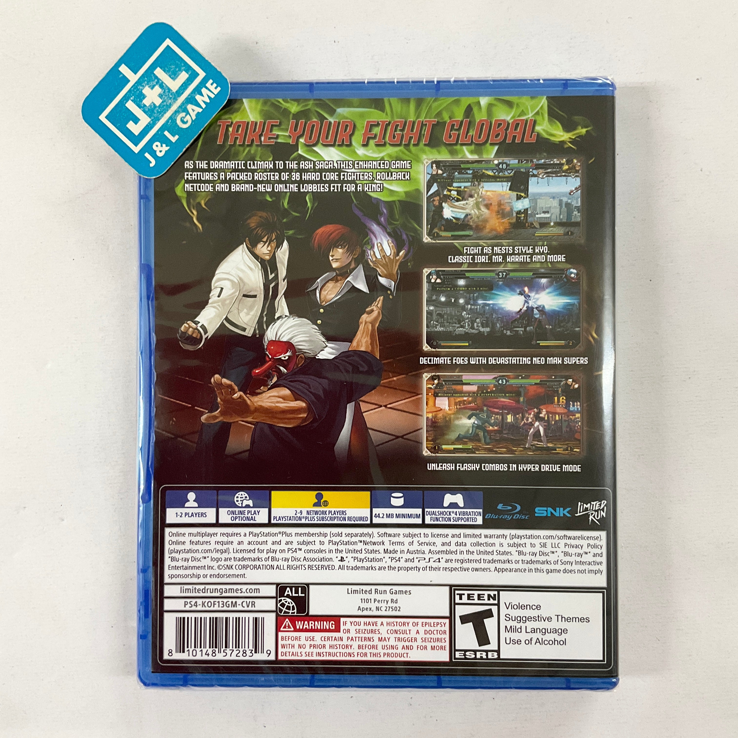 The King of Fighters XIII: Global Match - (PS4) PlayStation 4 Video Games Limited Run Games   