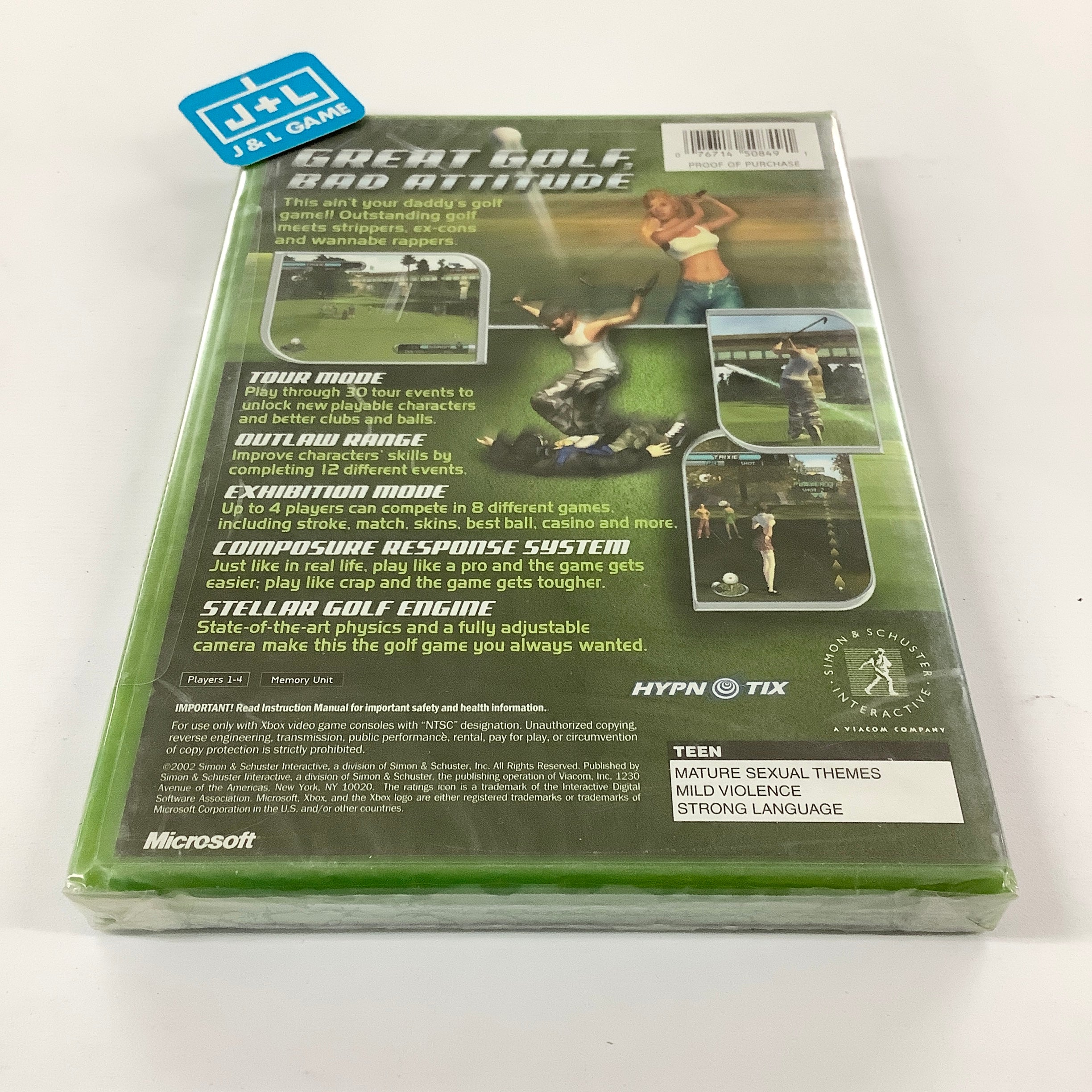 Outlaw Golf - (XB) Xbox Video Games Simon & Schuster   