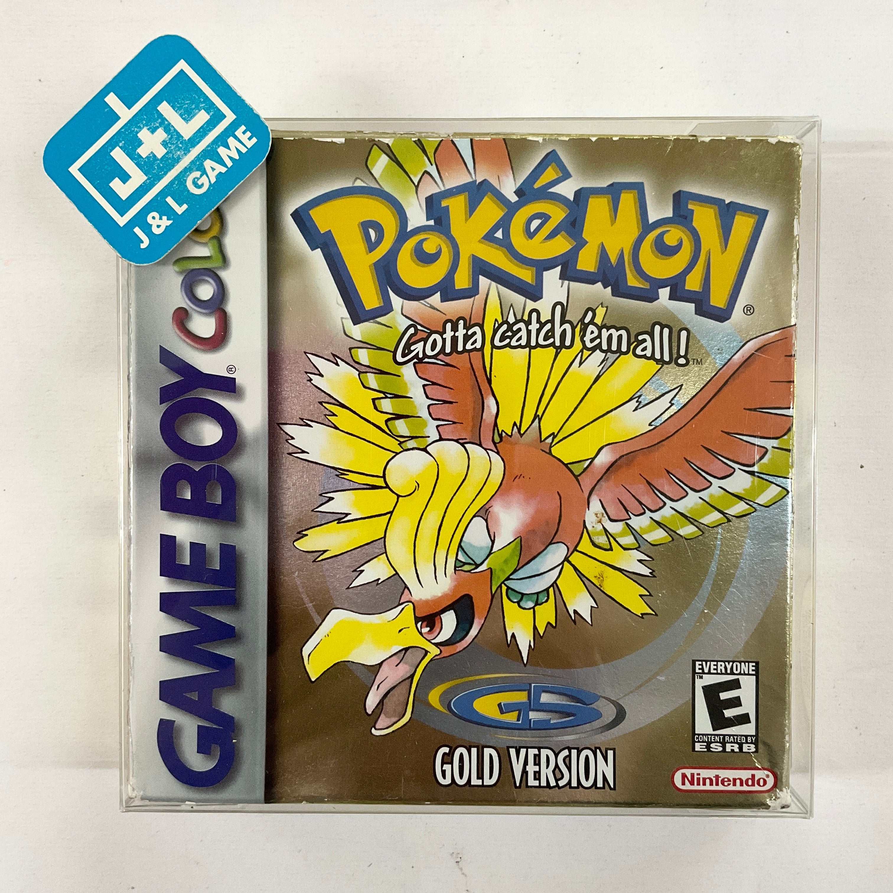 Pokemon Gold Version - (GBC) Game Boy Color [Pre-Owned] Video Games Nintendo   