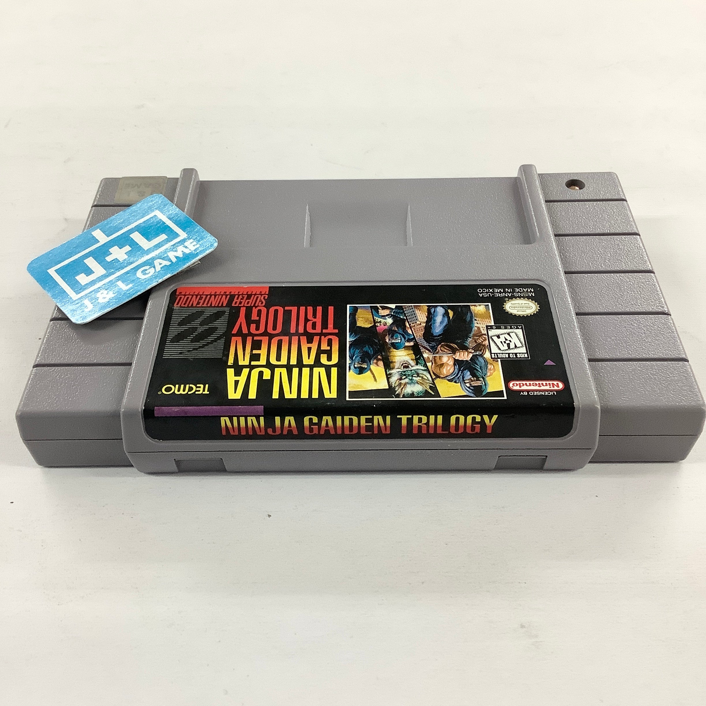 Ninja Gaiden Trilogy - (SNES) Super Nintendo [Pre-Owned] Video Games Tecmo   