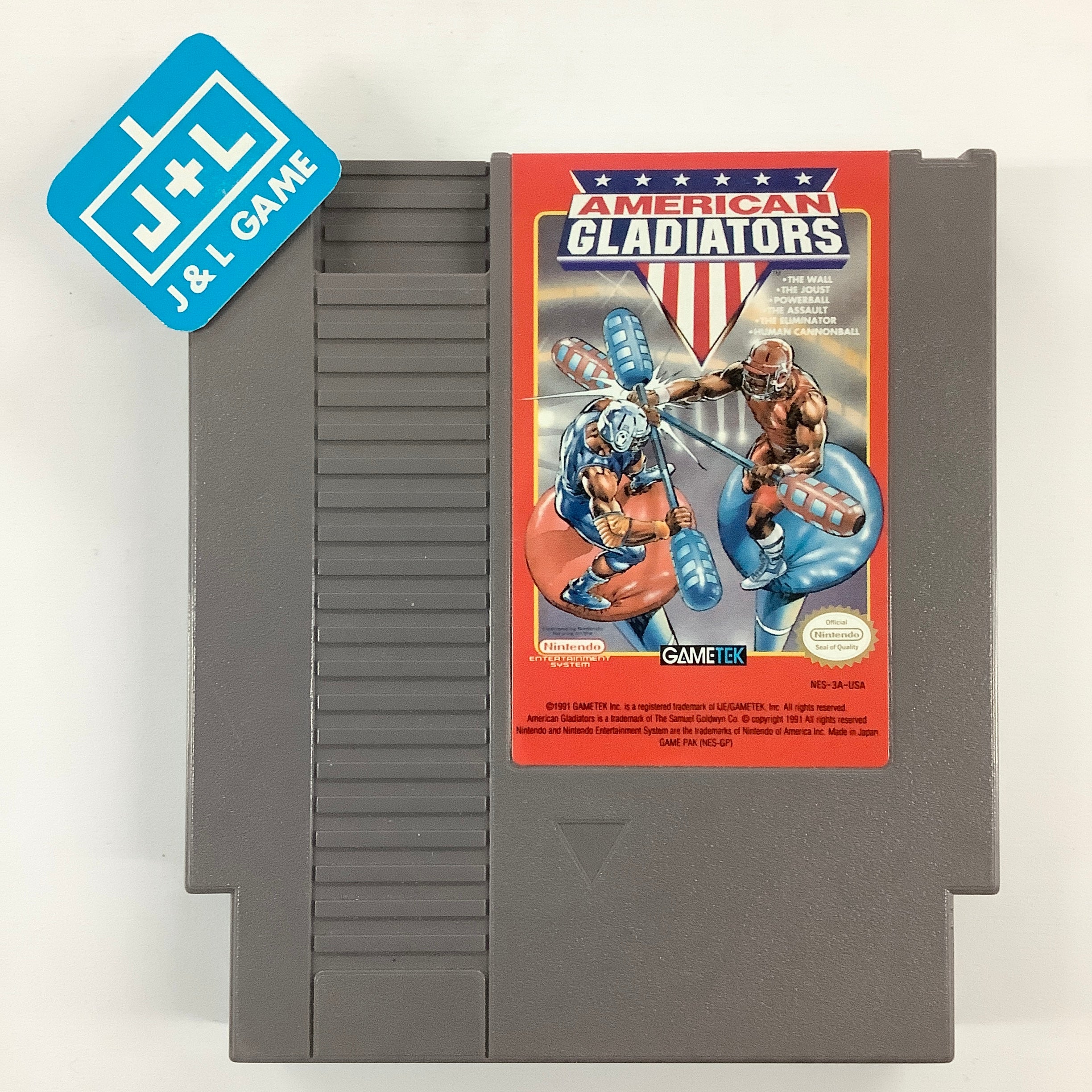 American Gladiators - (NES) Nintendo Entertainment System [Pre-Owned] Video Games GameTek   