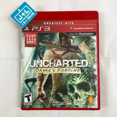 Uncharted: Drake's Fortune (Greatest Hits) - (PS3) PlayStation 3 [Pre-Owned] Video Games SCEA   