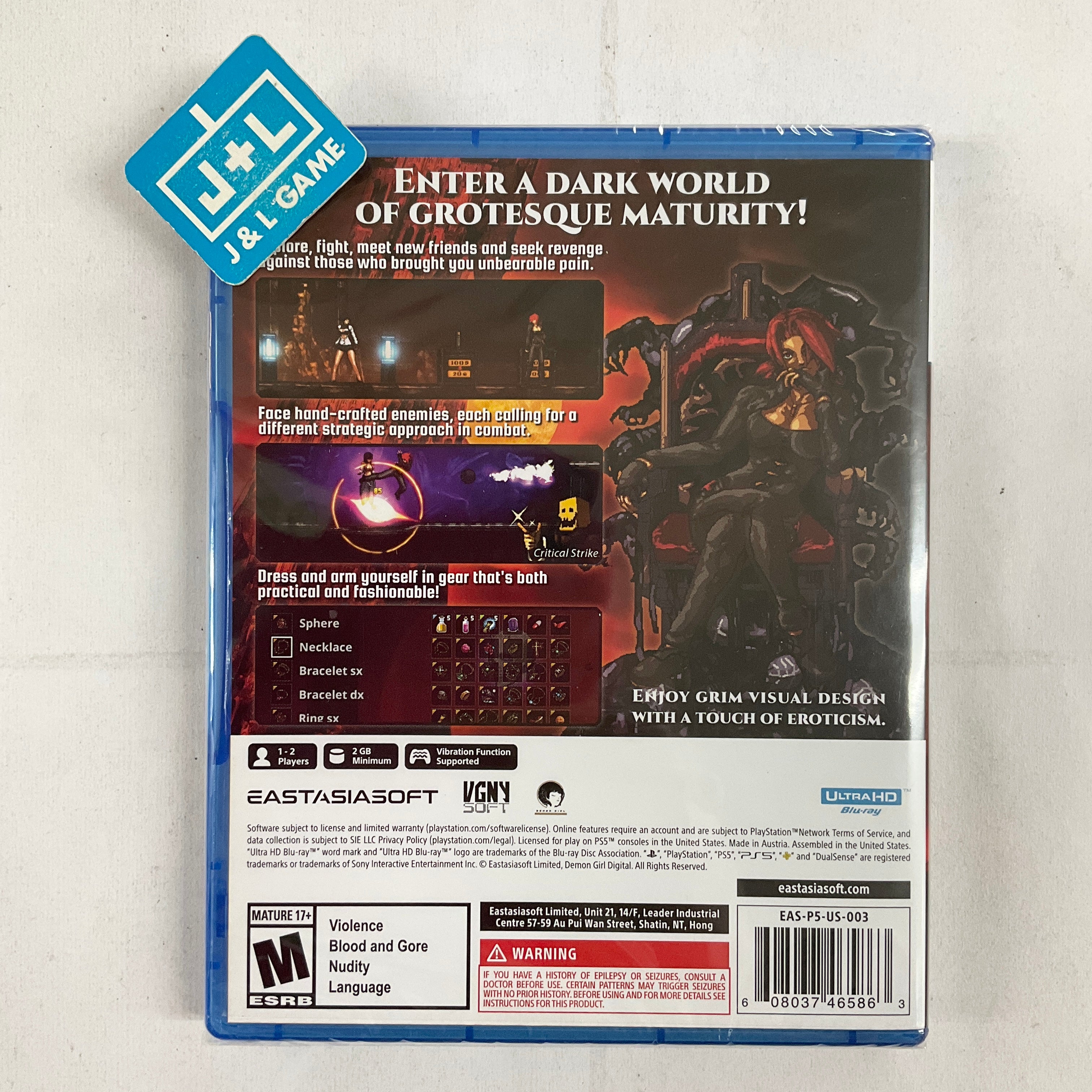 Demoniaca: Everlasting Night - (PS5) Playstation 5 Video Games VGNY soft   