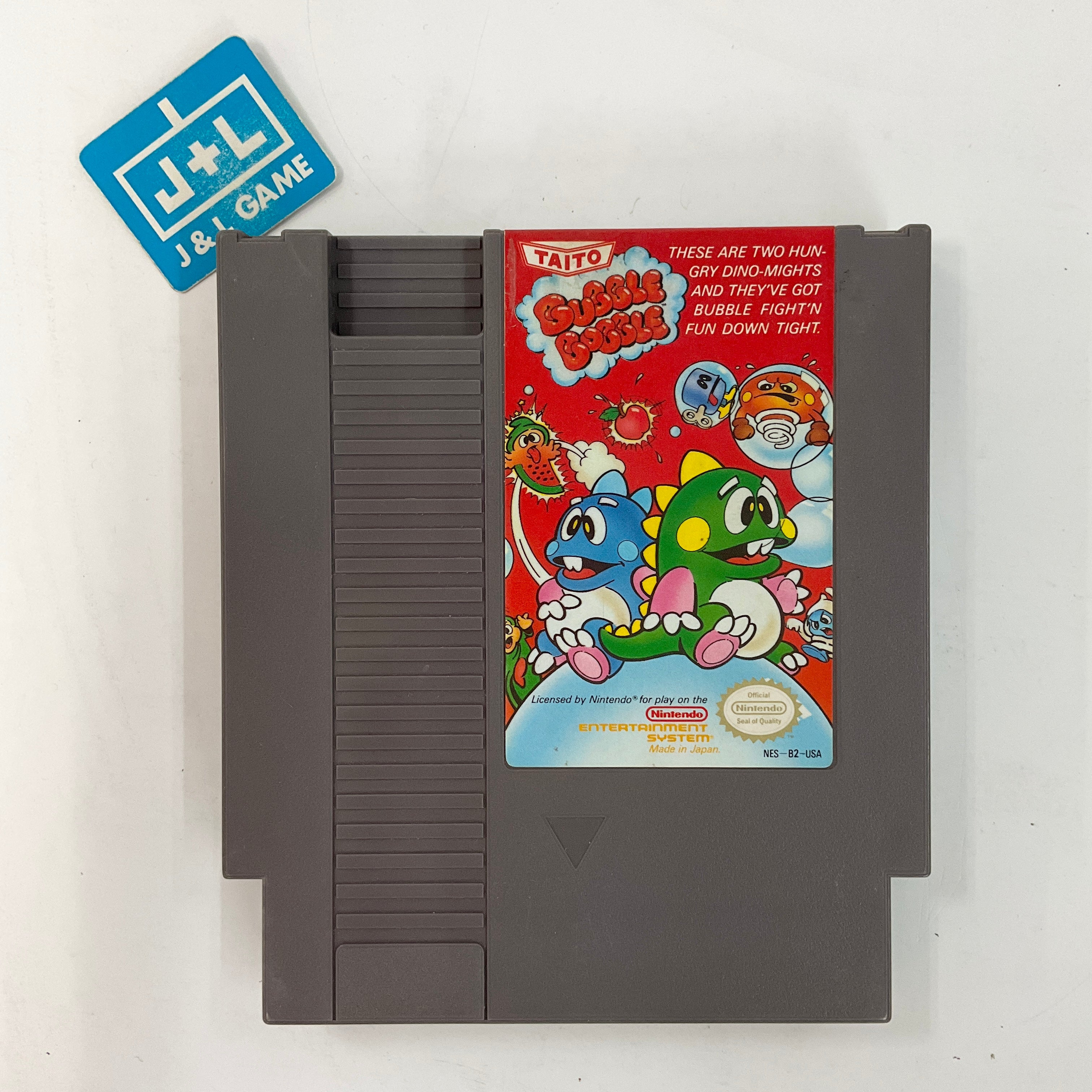 Bubble Bobble - (NES) Nintendo Entertainment System [Pre-Owned] Video Games Taito Corporation   