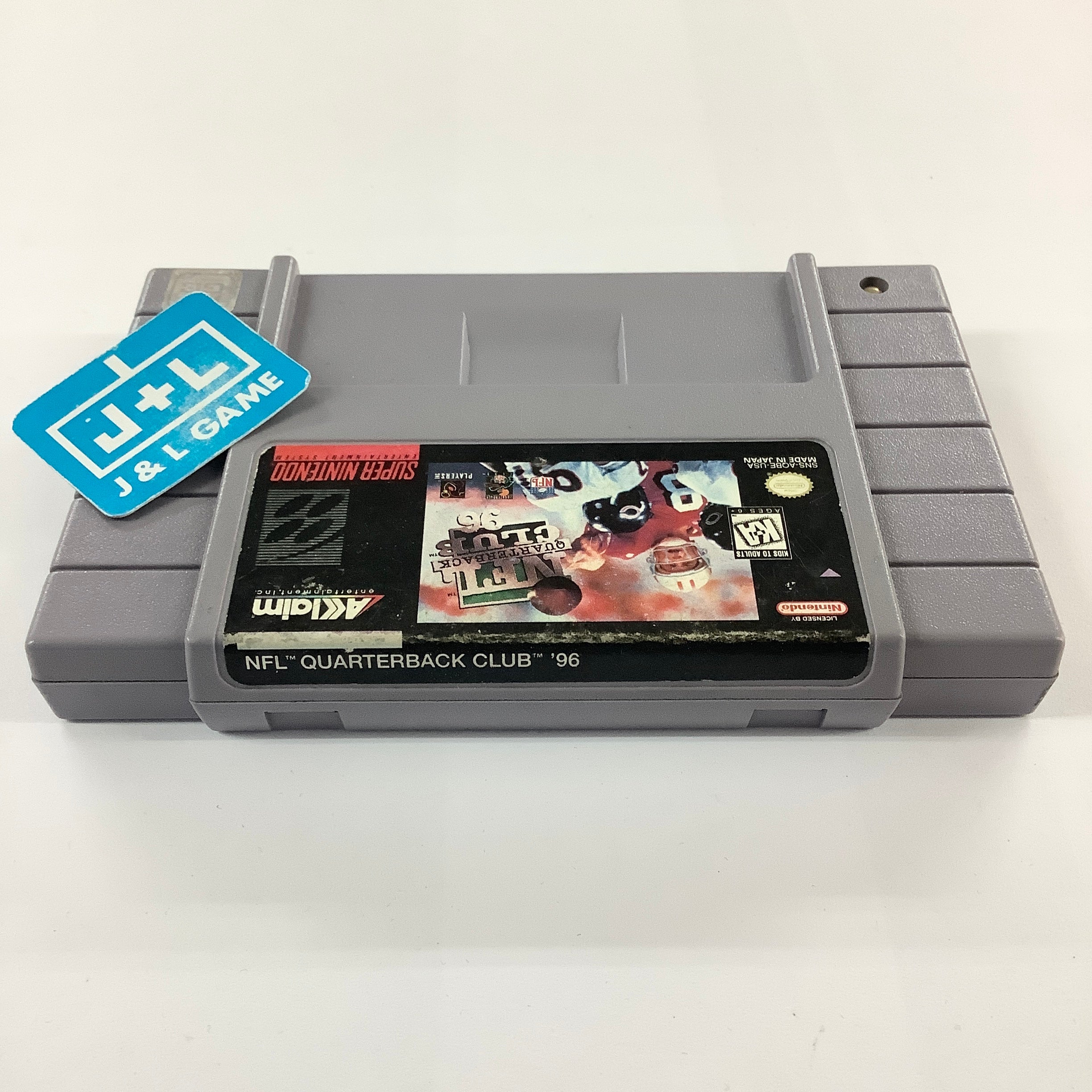 NFL Quarterback Club 96 - (SNES) Super Nintendo [Pre-Owned] Video Games Acclaim   