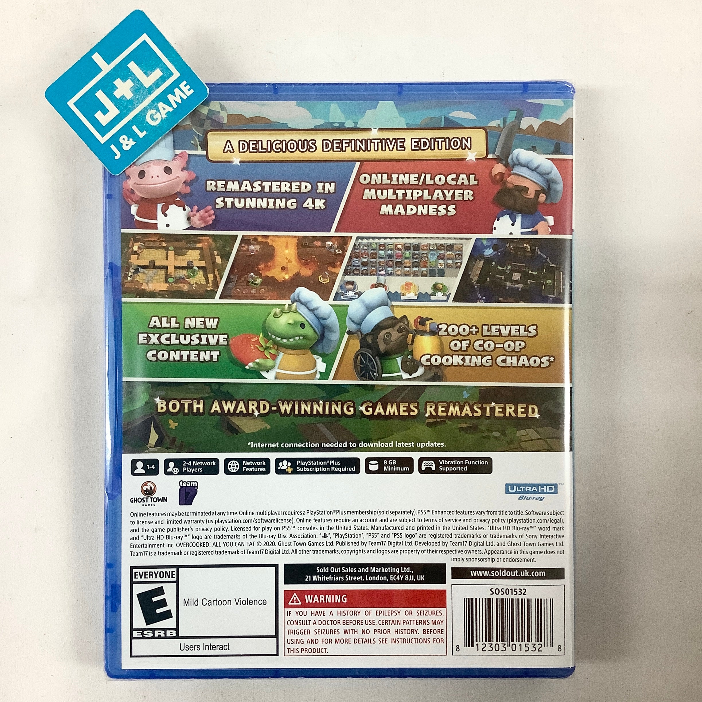 Overcooked! All You Can Eat - (PS5) PlayStation 5 Video Games Sold Out   