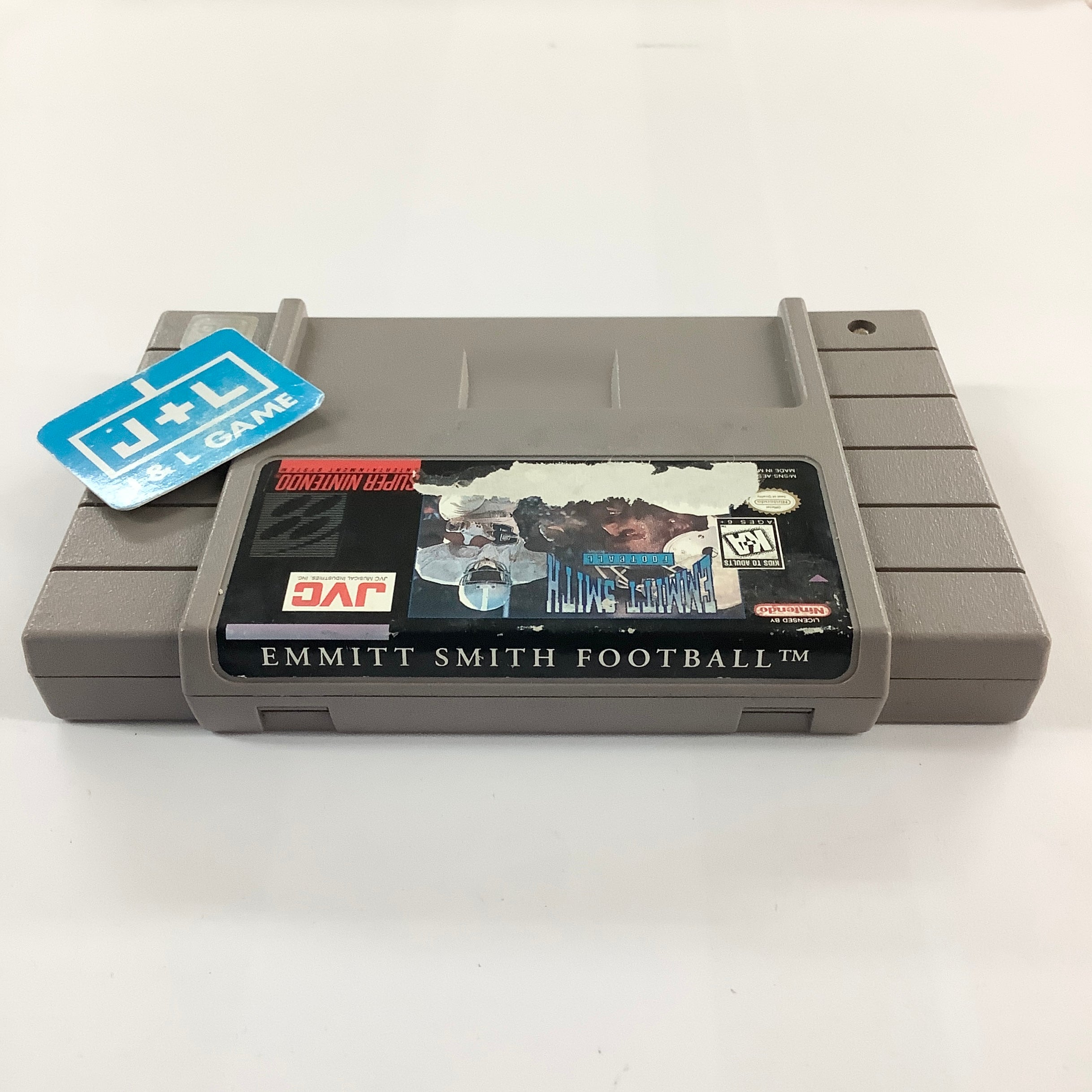 Emmitt Smith Football - (SNES) Super Nintendo [Pre-Owned] Video Games JVC Musical Industries, Inc.   