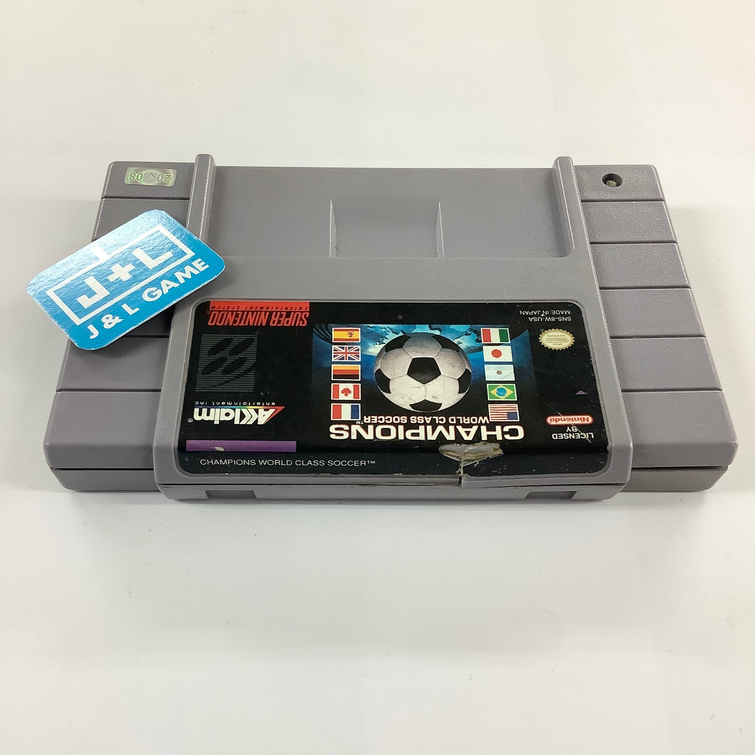 Champions World Class Soccer - (SNES) Super Nintendo [Pre-Owned] Video Games Acclaim   