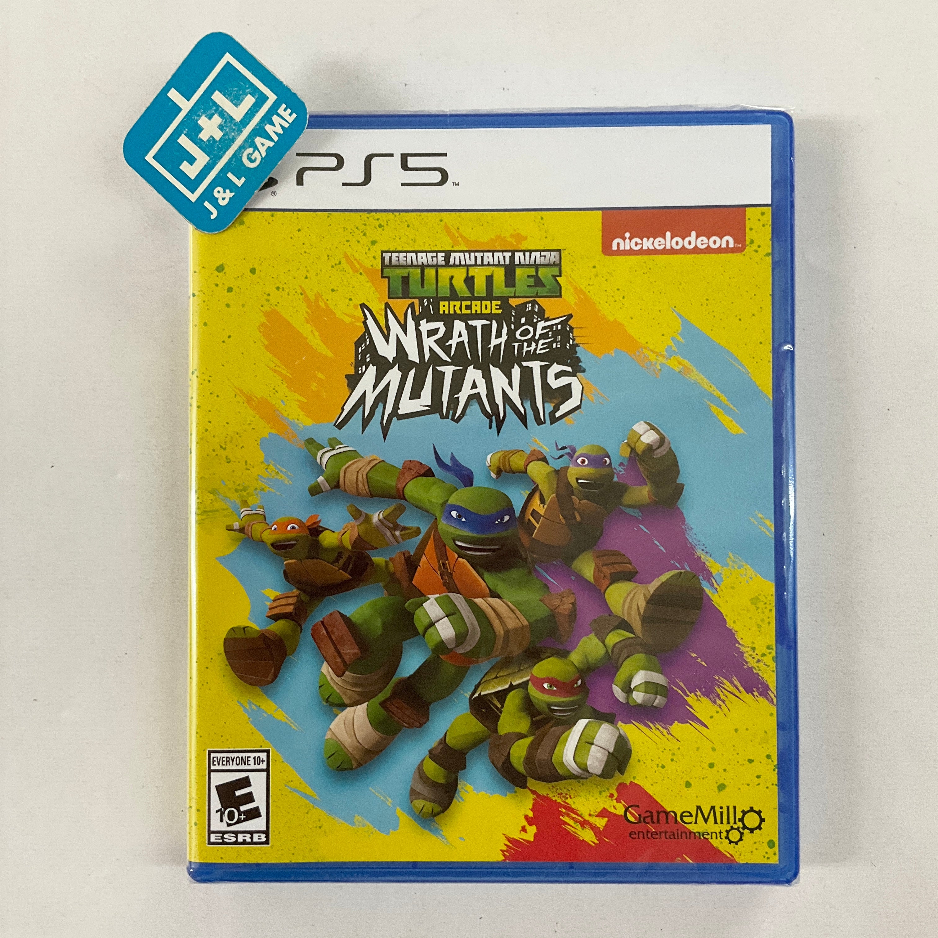 Teenage Mutant Ninja Turtles Arcade: Wrath of the Mutants - (PS5) PlayStation 5 Video Games Game Mill   